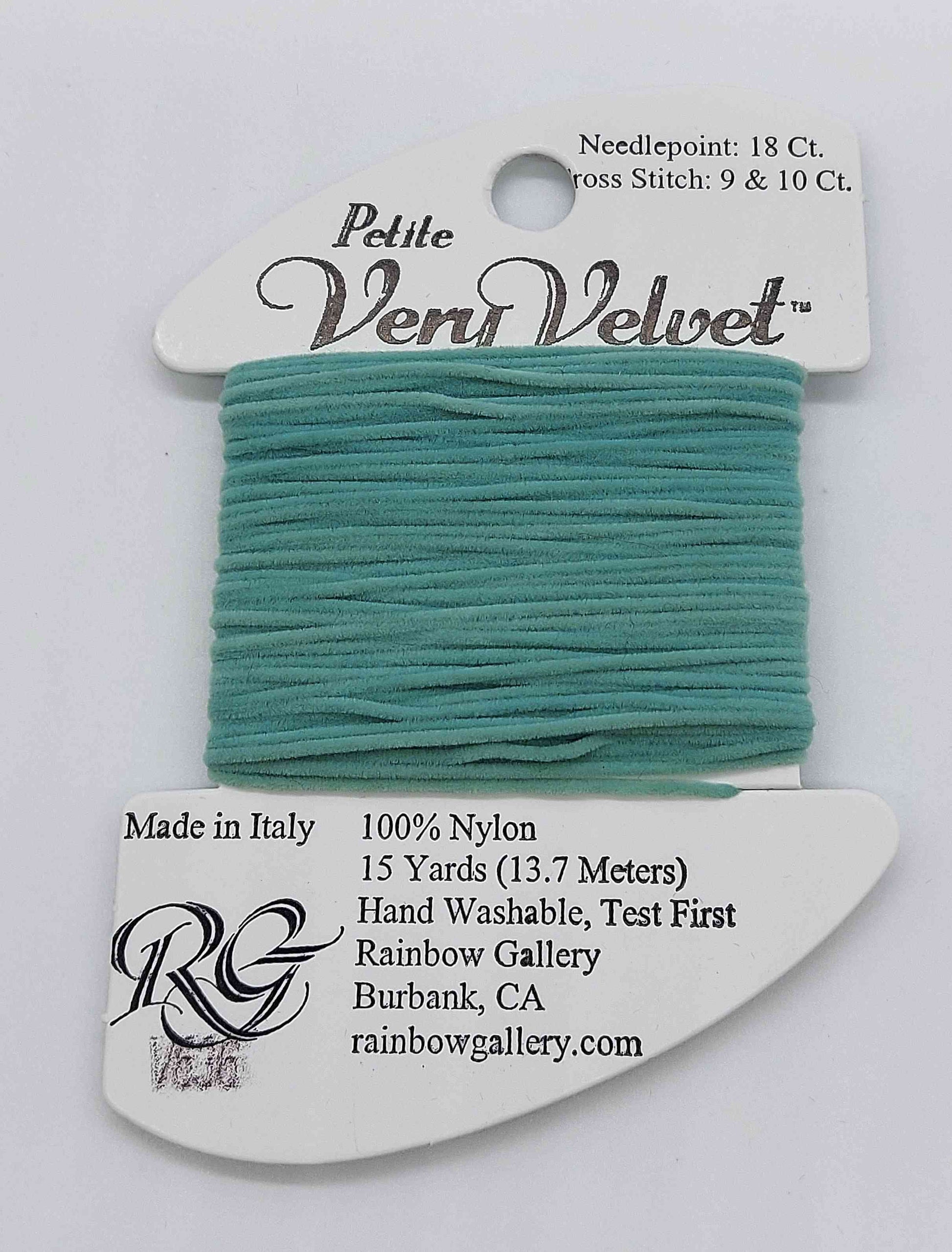 Petite Very Velvet - Assorted Colors - V636-LT SEA GN