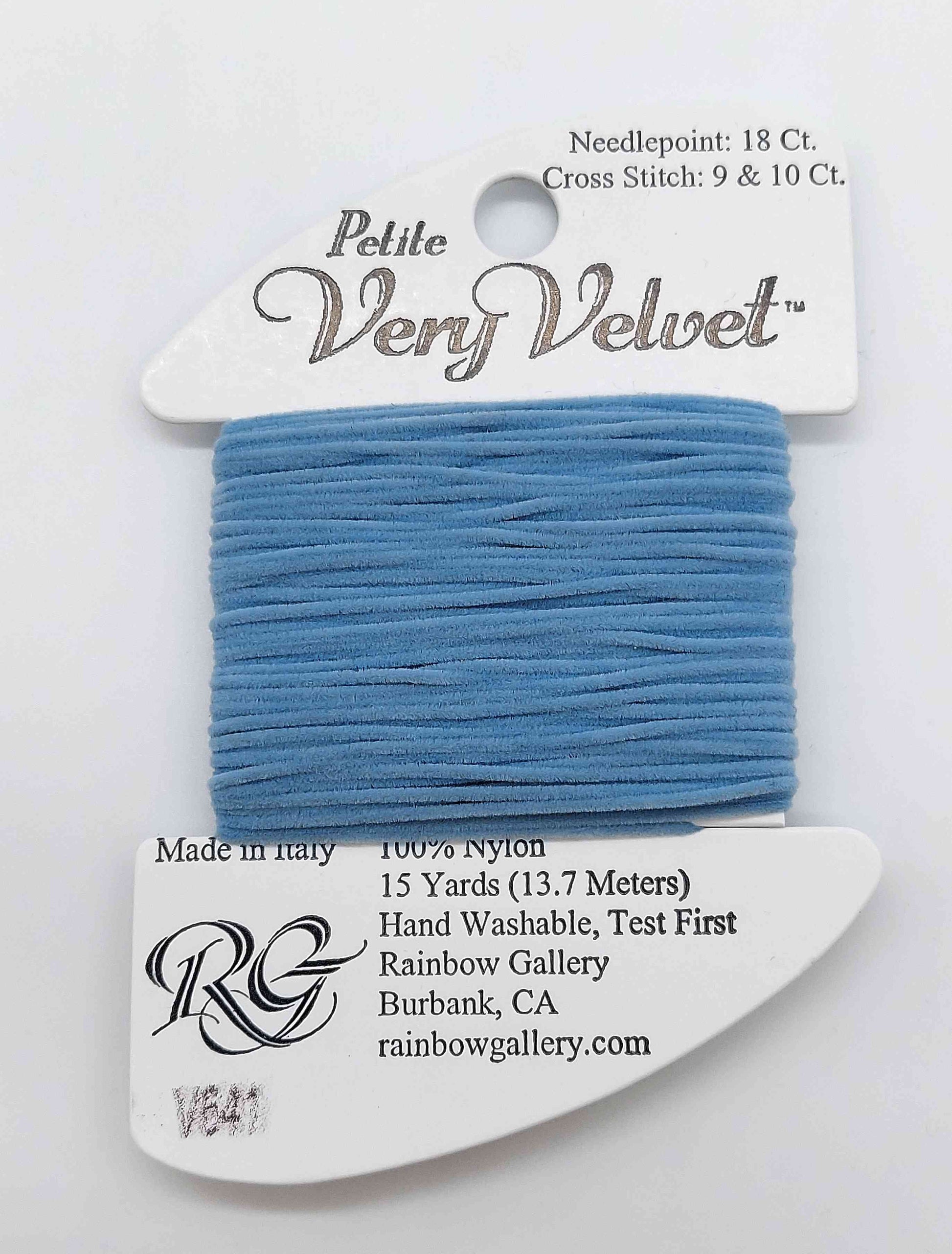 Petite Very Velvet - Assorted Colors - V641-LT ANTQ BLU
