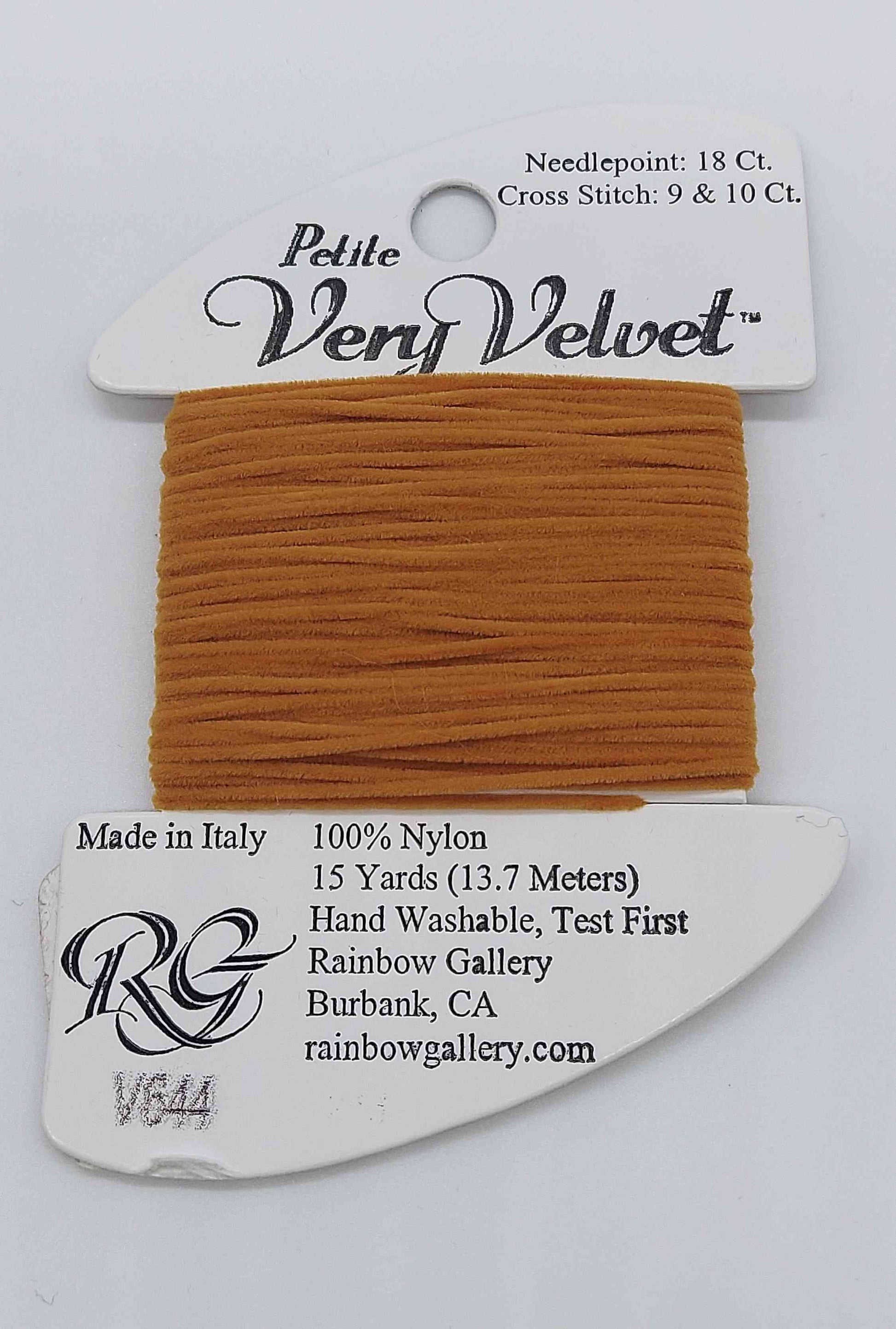 Petite Very Velvet - Assorted Colors - V644-LT GLD BRWN