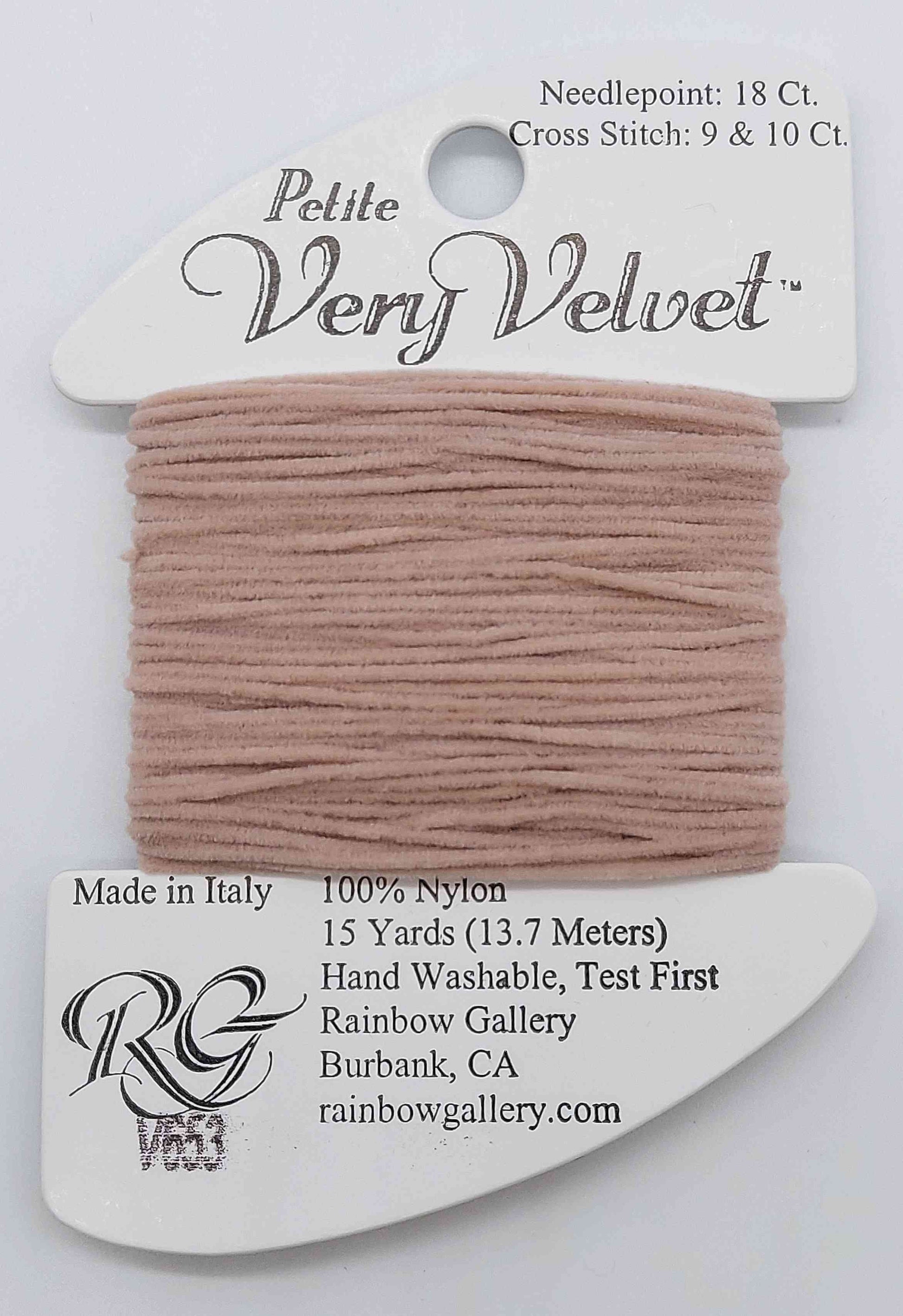 Petite Very Velvet - Assorted Colors - V653-LT ANT MAUV