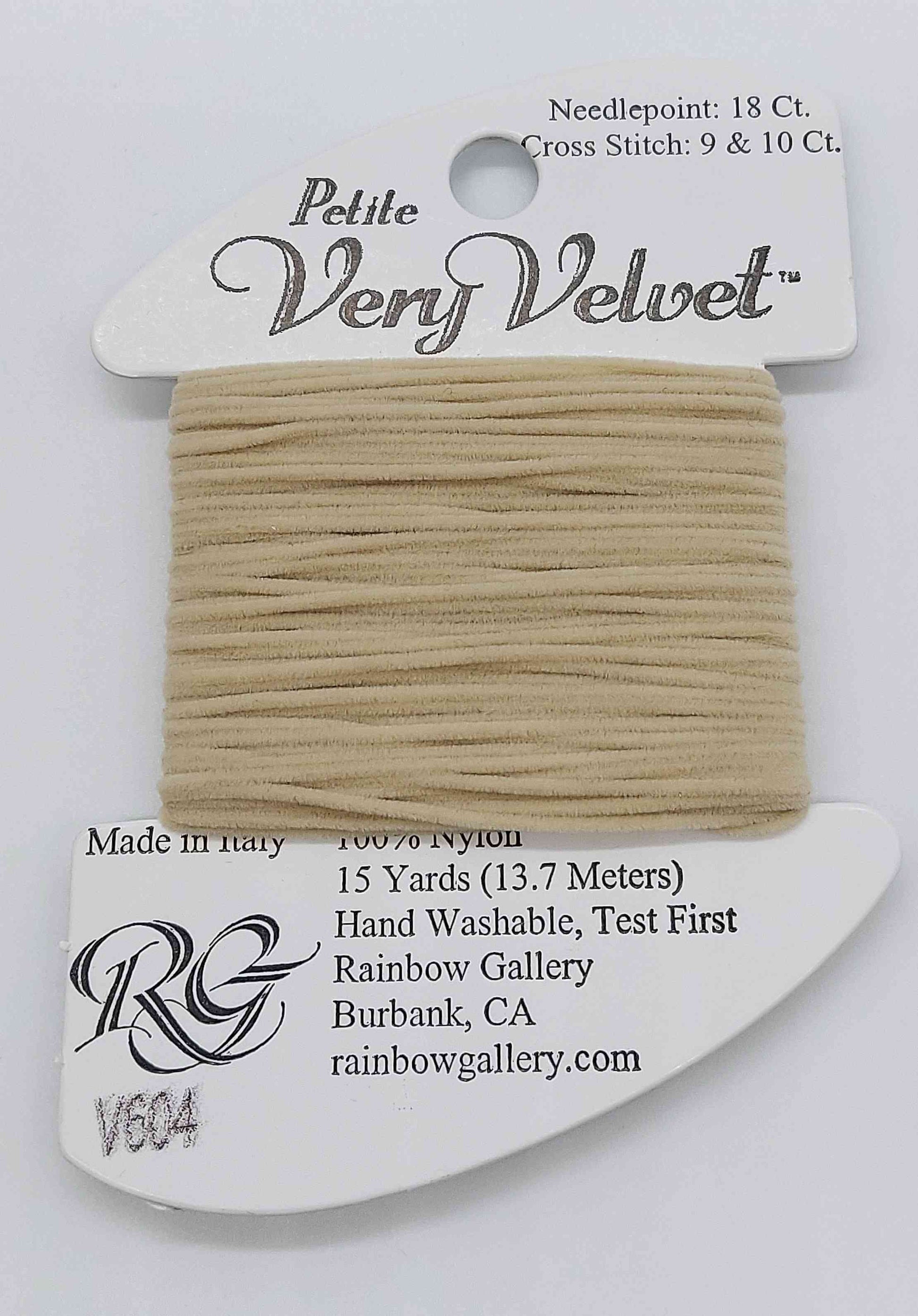 Petite Very Velvet - Assorted Colors - V604-TAUPE