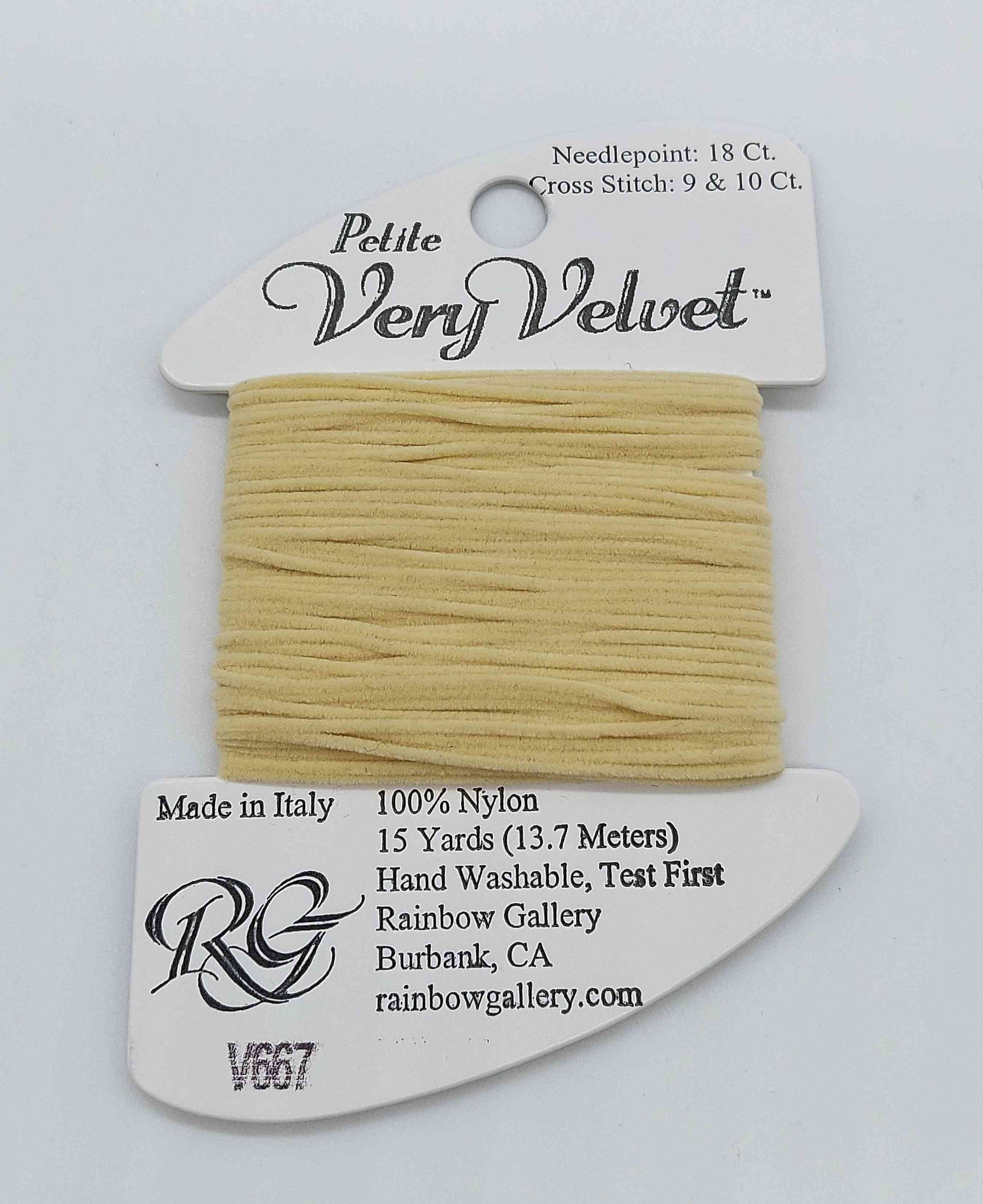 Petite Very Velvet - Assorted Colors - V667-BUTTER