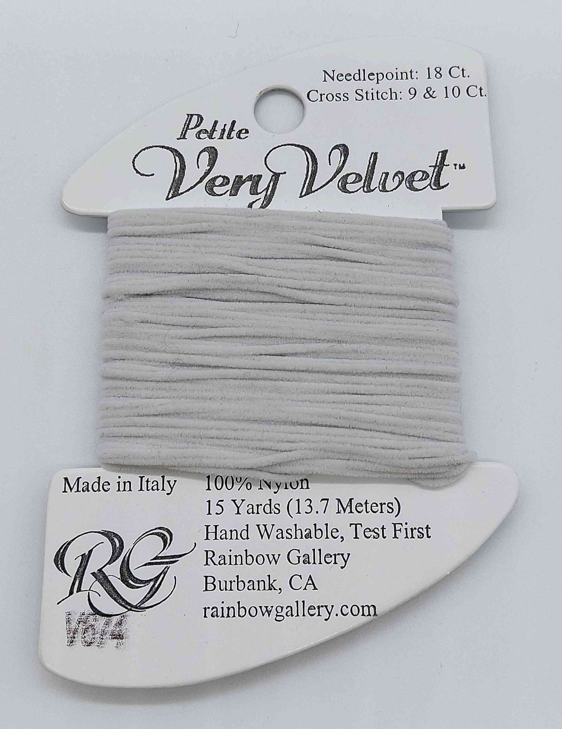 Petite Very Velvet - Assorted Colors - V674-LT PEARL GRAY