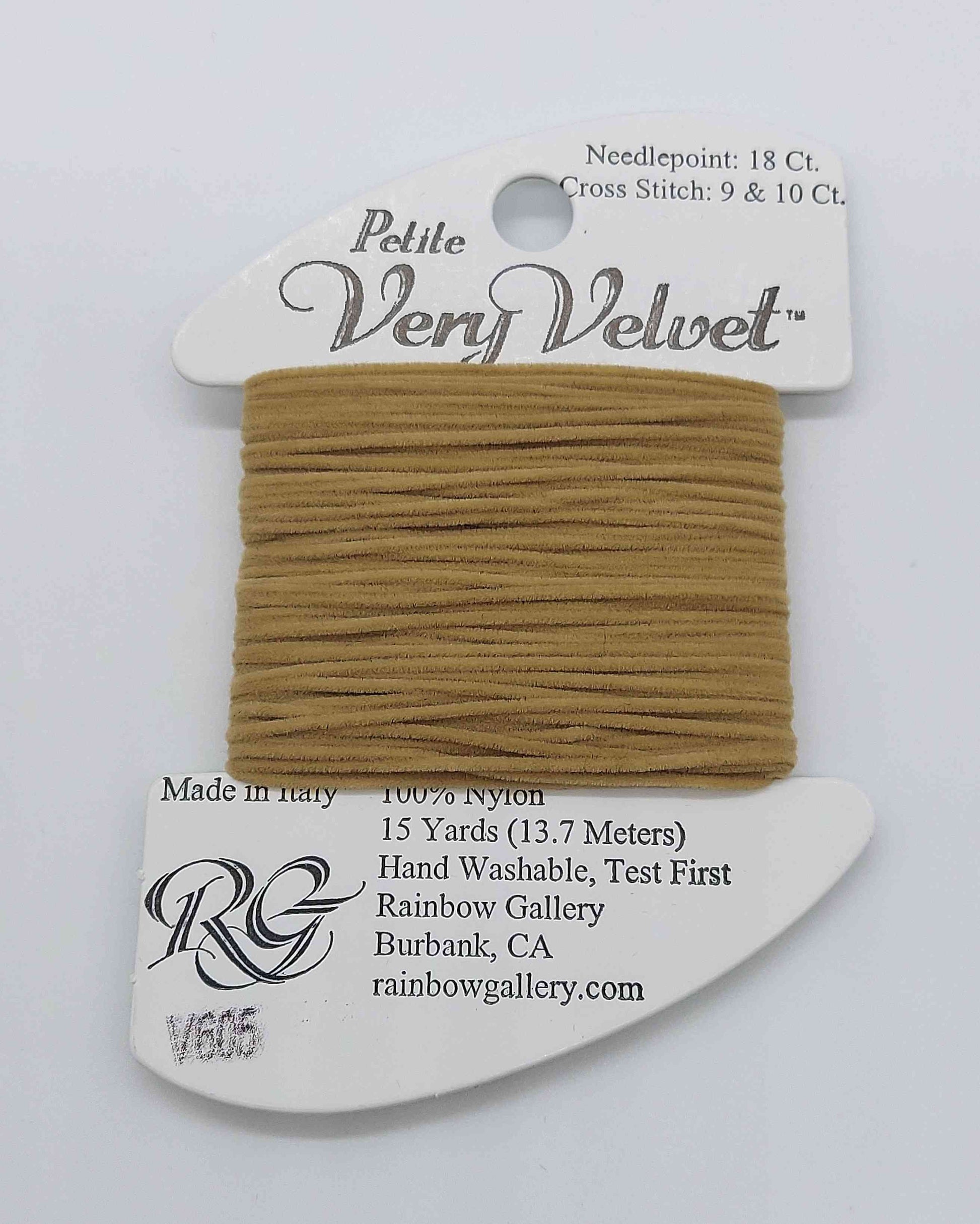 Petite Very Velvet - Assorted Colors - V605-CAMEL