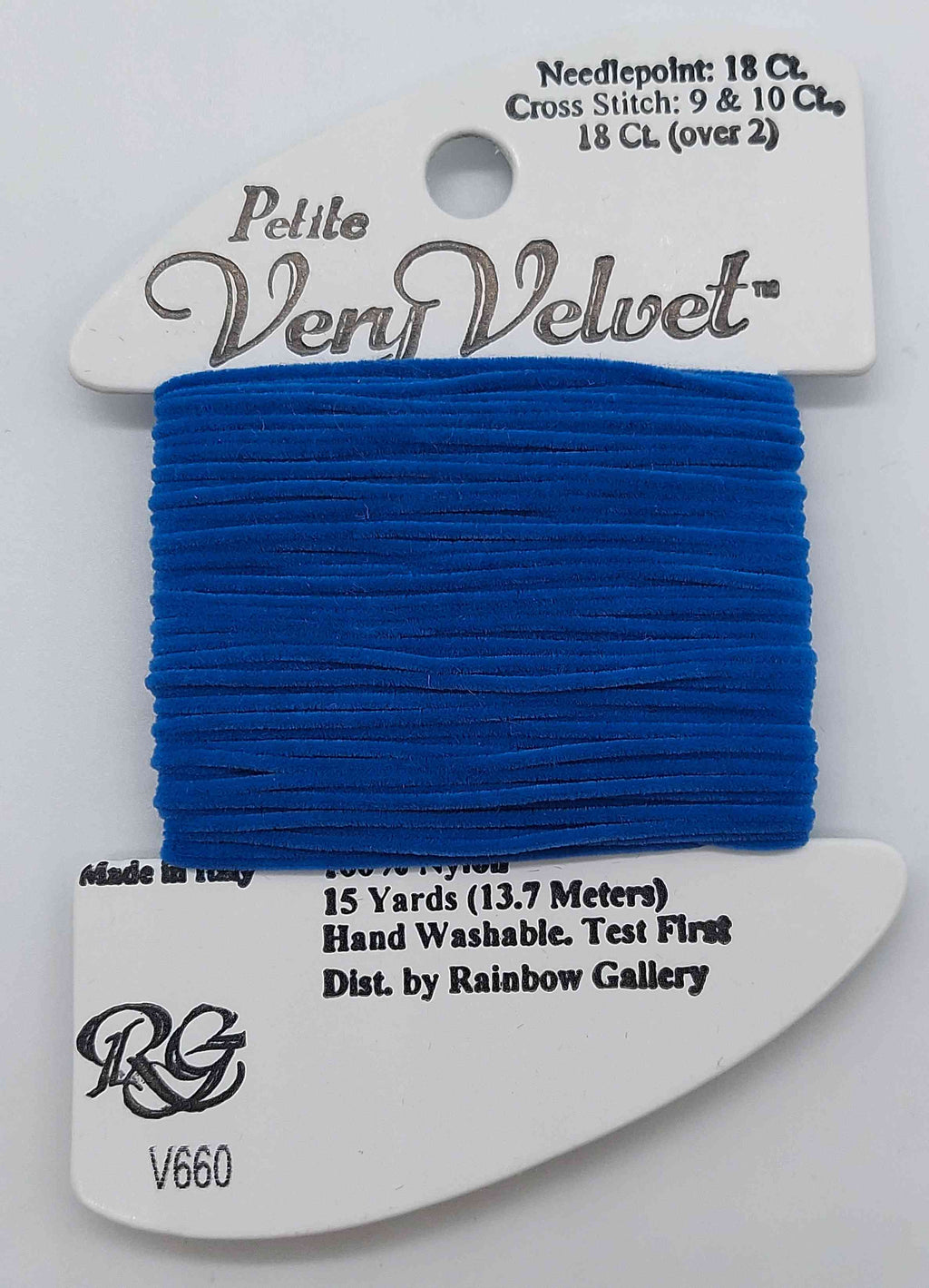 Petite Very Velvet - Assorted Colors - V660-BLUE