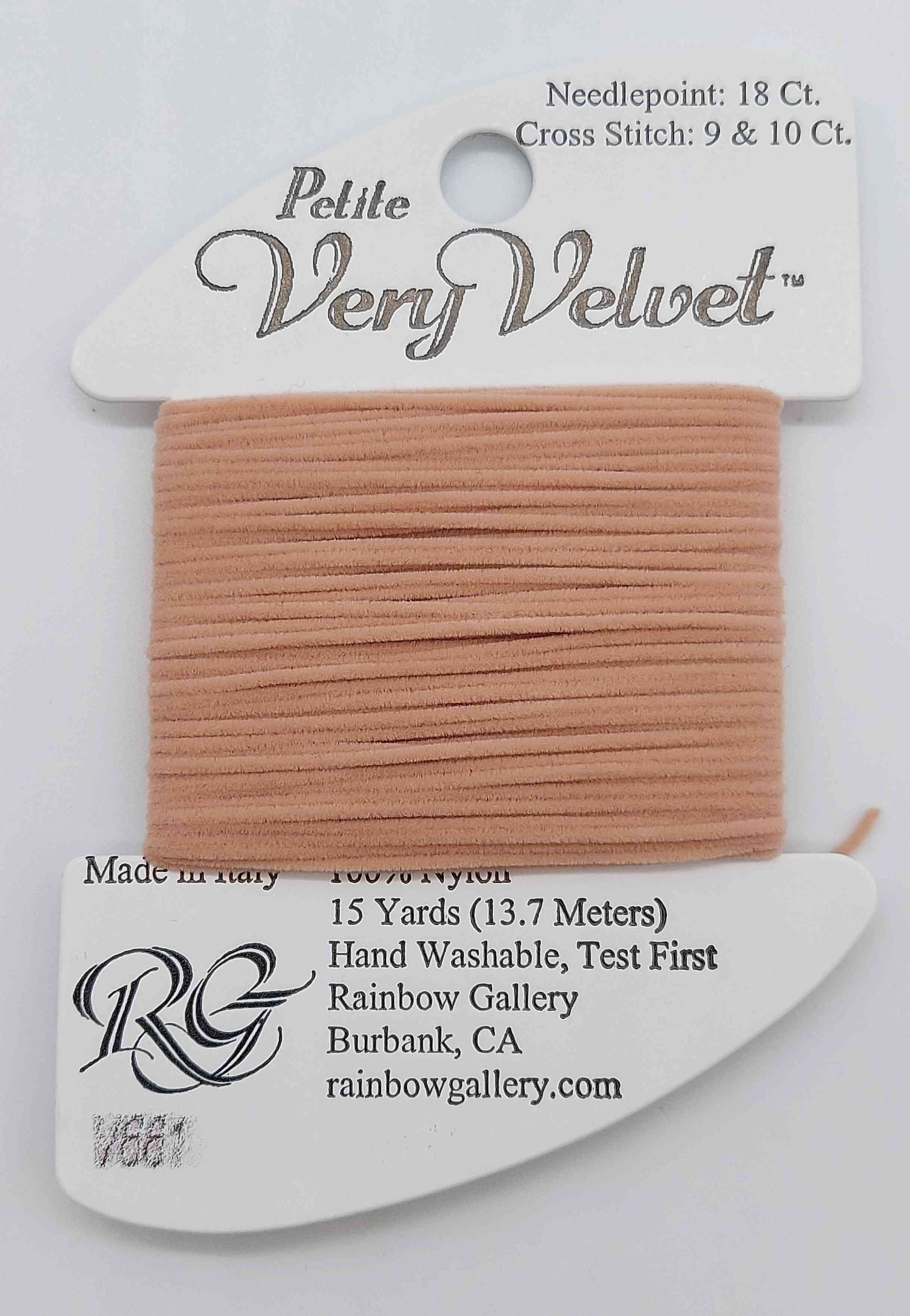 Petite Very Velvet - Assorted Colors - V661-PEACH FLESH