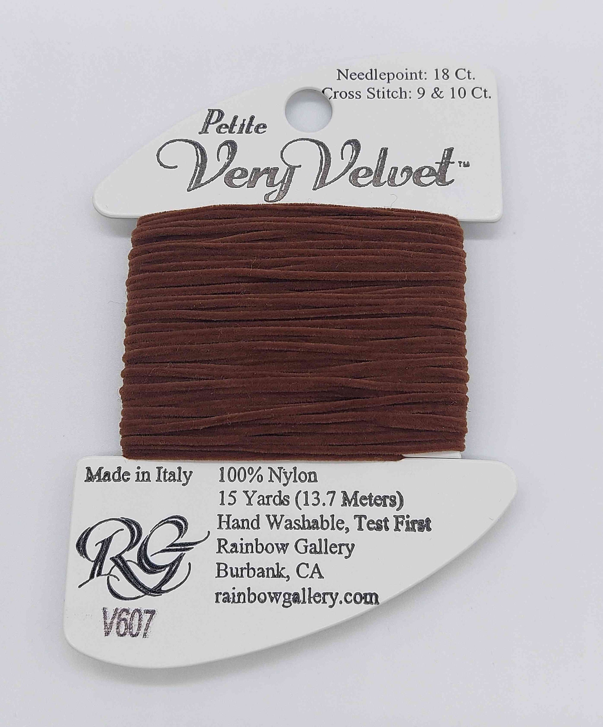 Petite Very Velvet - Assorted Colors - V607-WARM BRWN