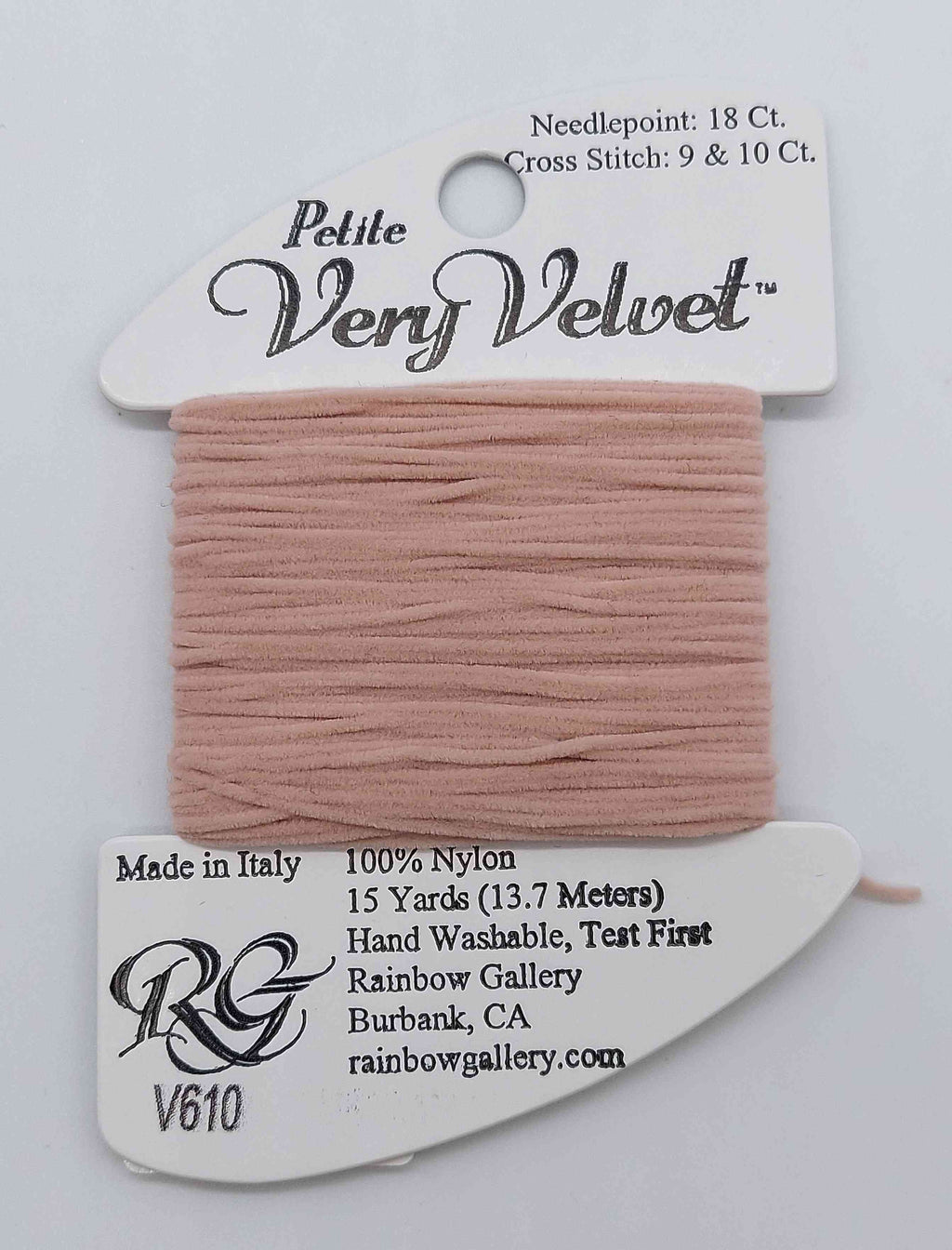 Petite Very Velvet - Assorted Colors - V610-PINK