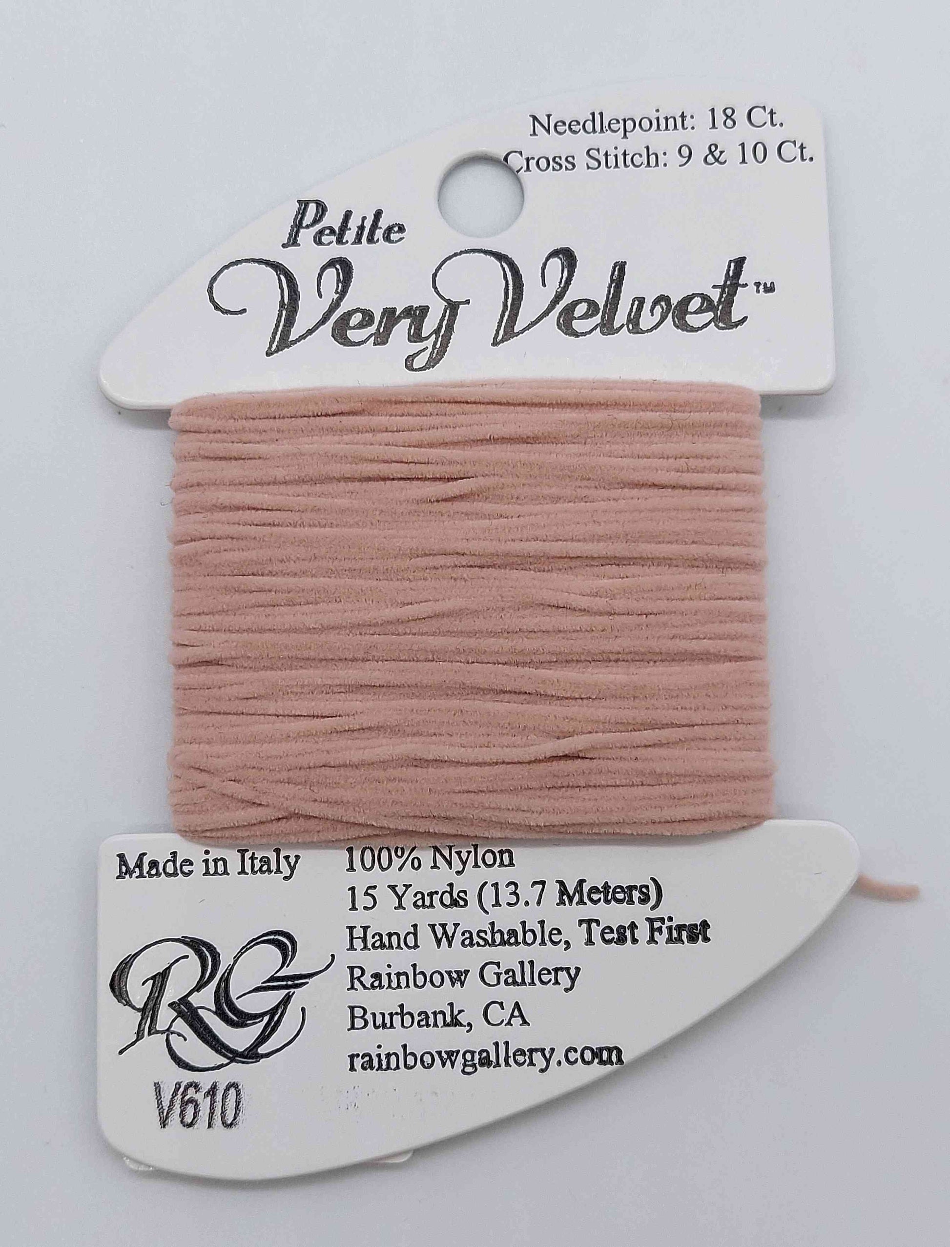 Petite Very Velvet - Assorted Colors - V610-PINK
