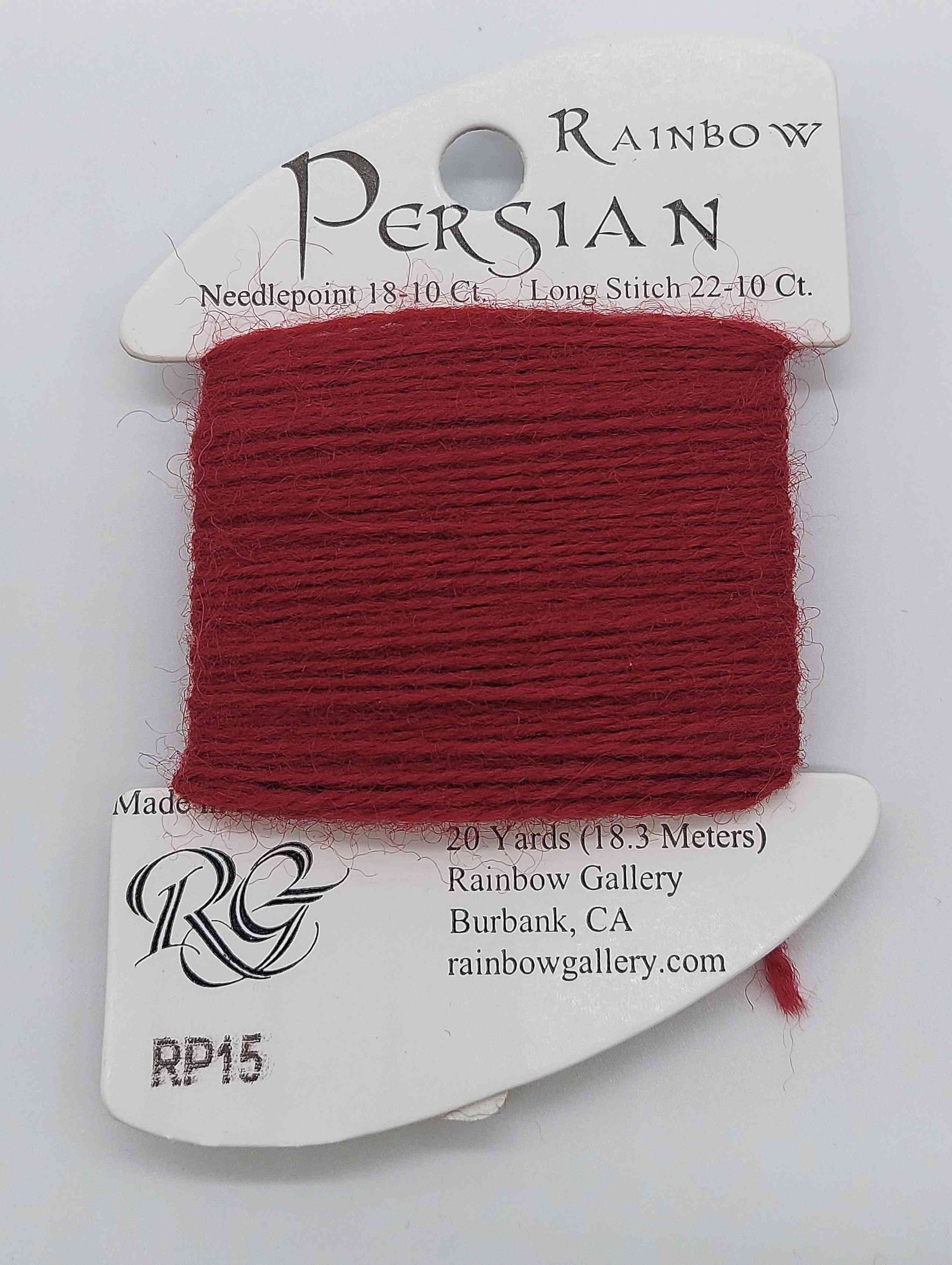 Persian Wool - Assorted Colors - RP15-Scarlet