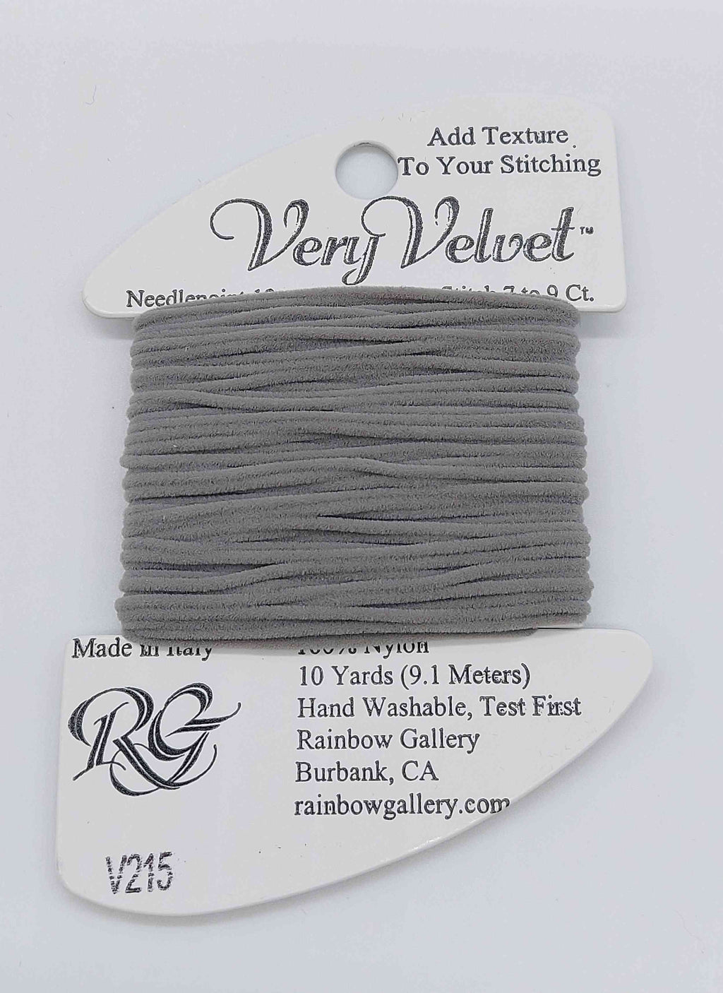Very Velvet - Assorted Colors - V215-LITE GRAY