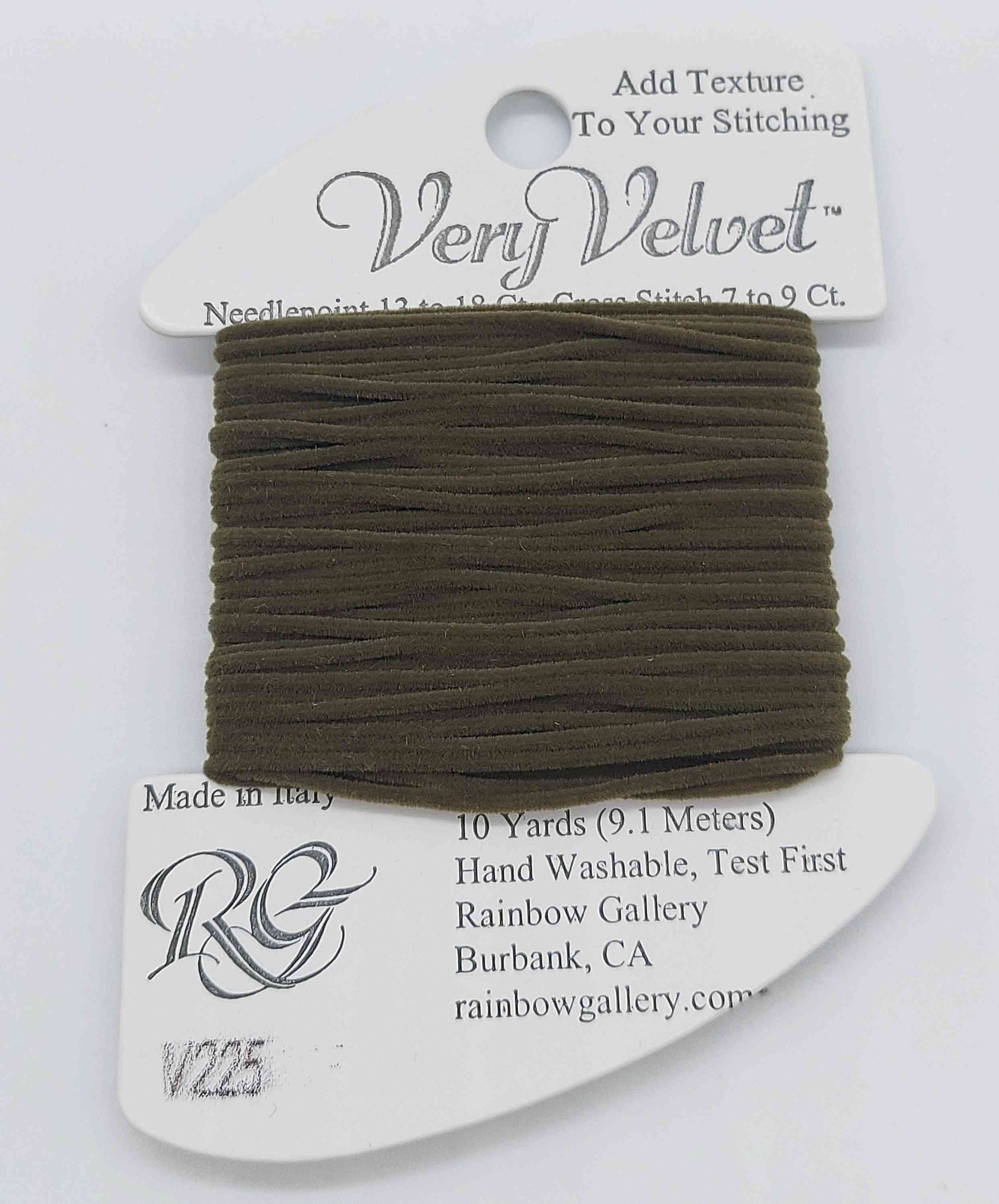 Very Velvet - Assorted Colors - V225-OLIVE