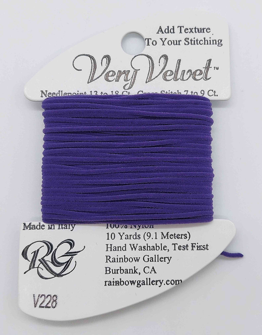 Very Velvet - Assorted Colors - V228-VIOLET