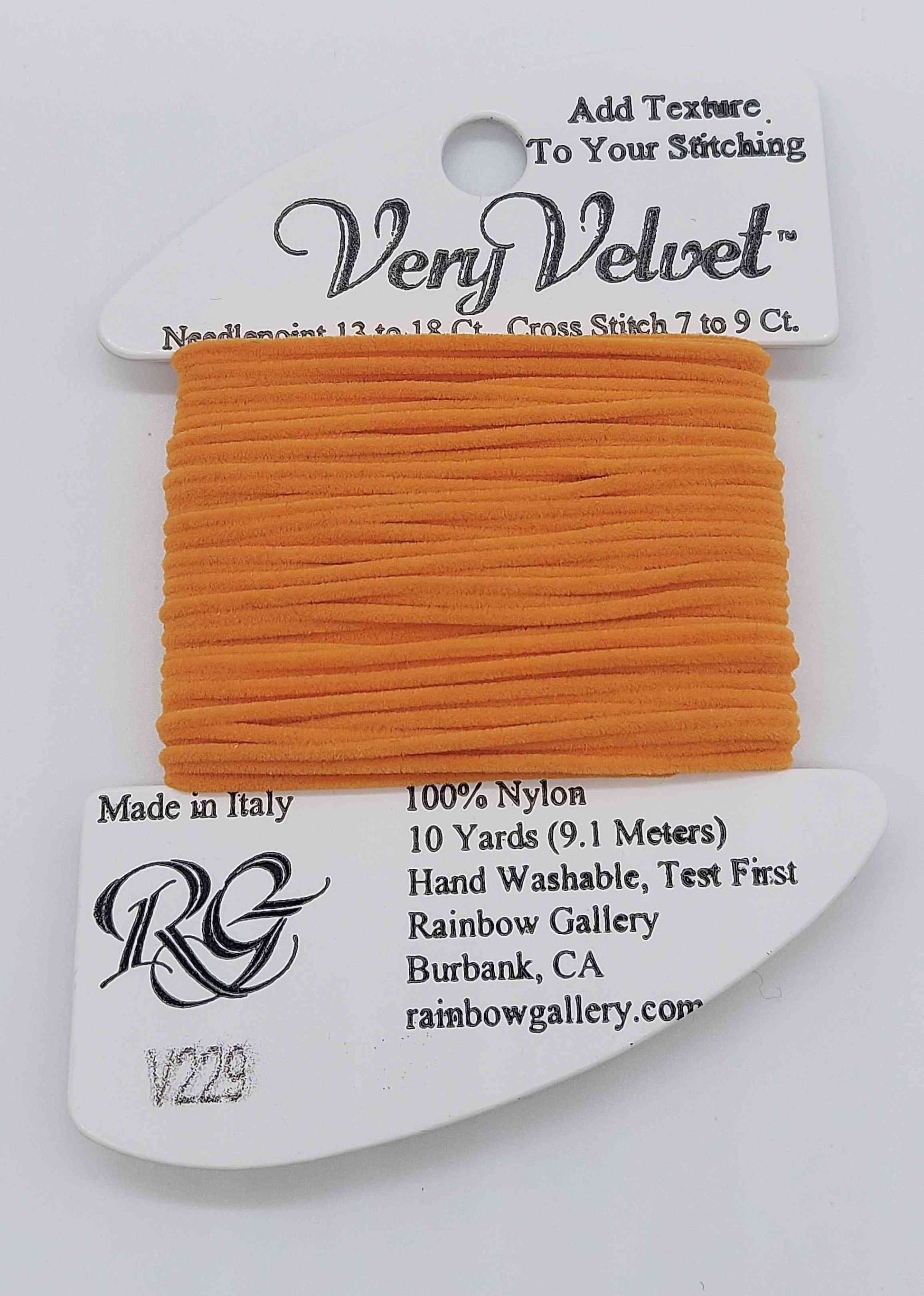 Very Velvet - Assorted Colors - V229-ORANGE