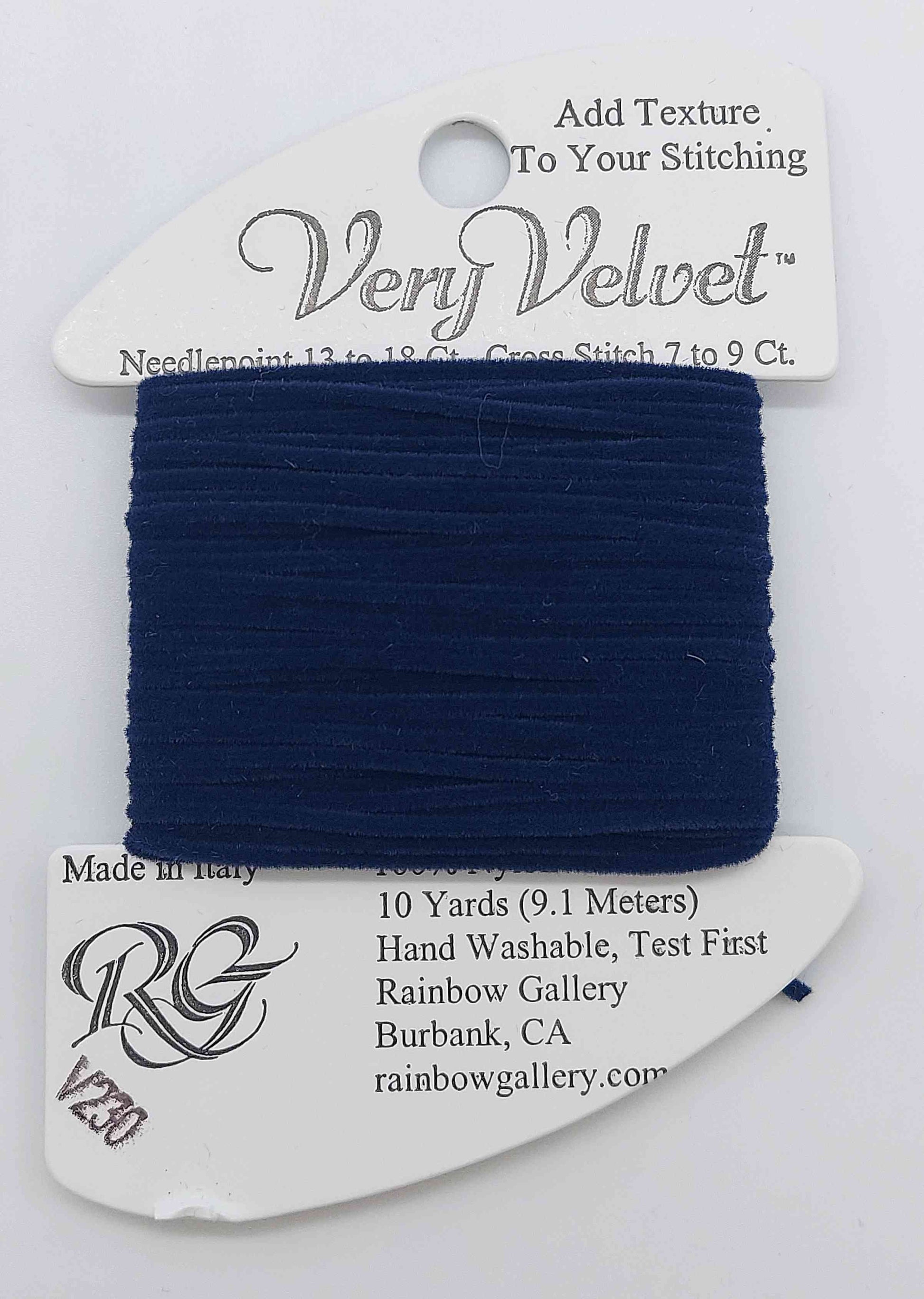 Very Velvet - Assorted Colors - V230-NAVY