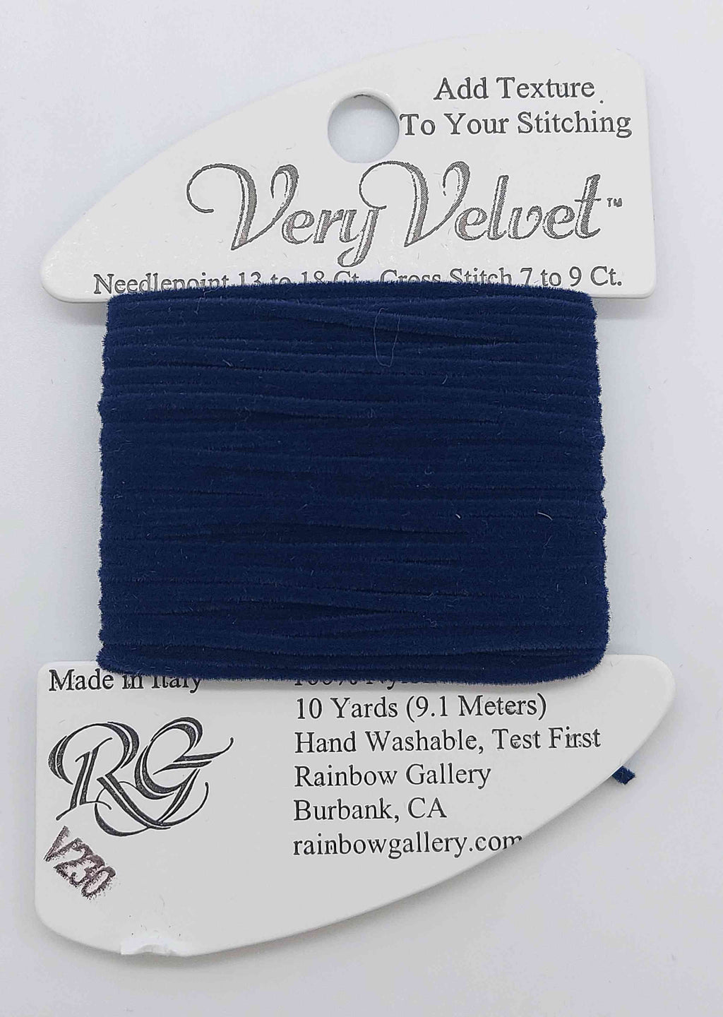 Very Velvet - Assorted Colors - V230-NAVY