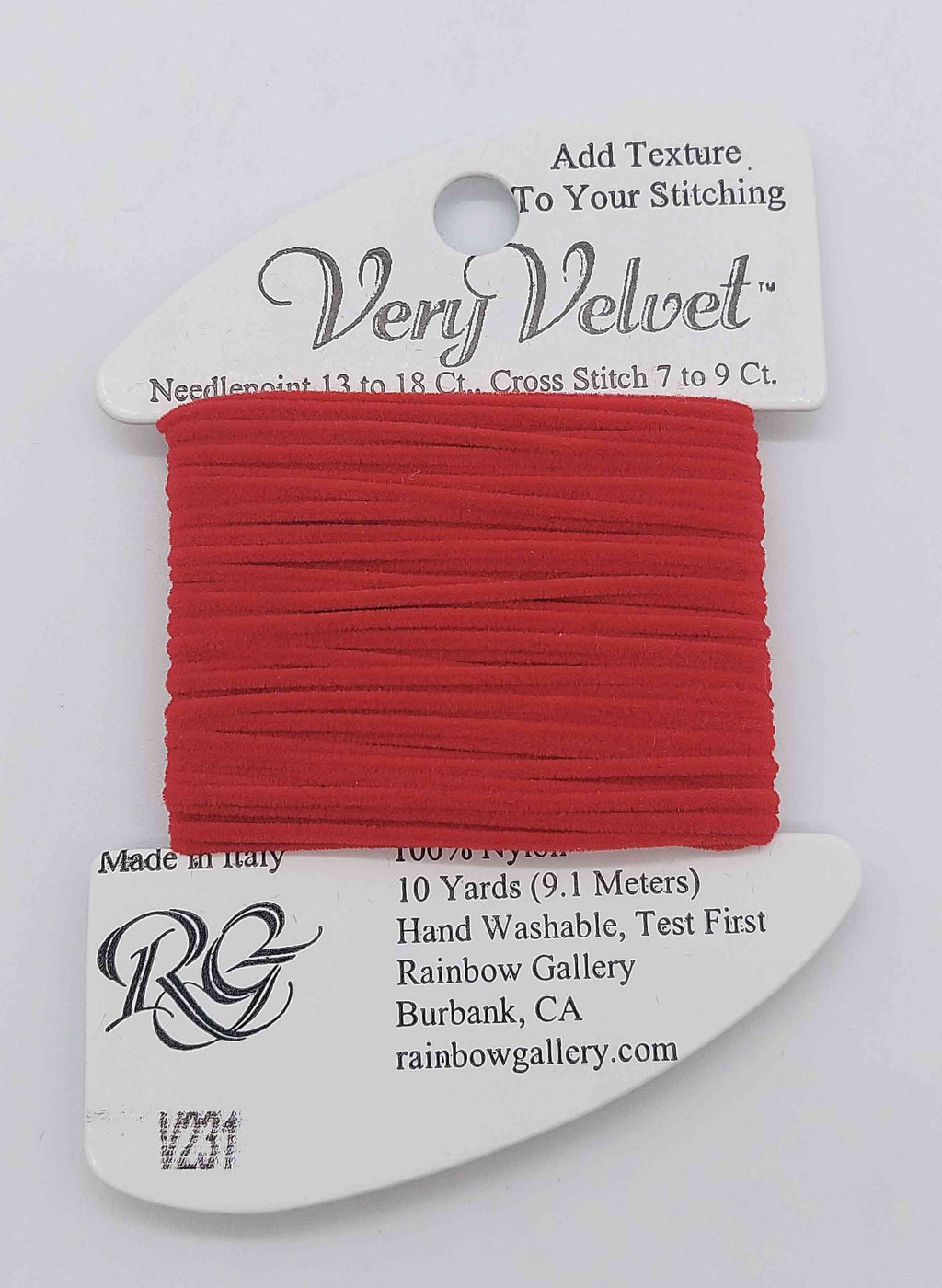 Very Velvet - Assorted Colors - V231-XMAS RED