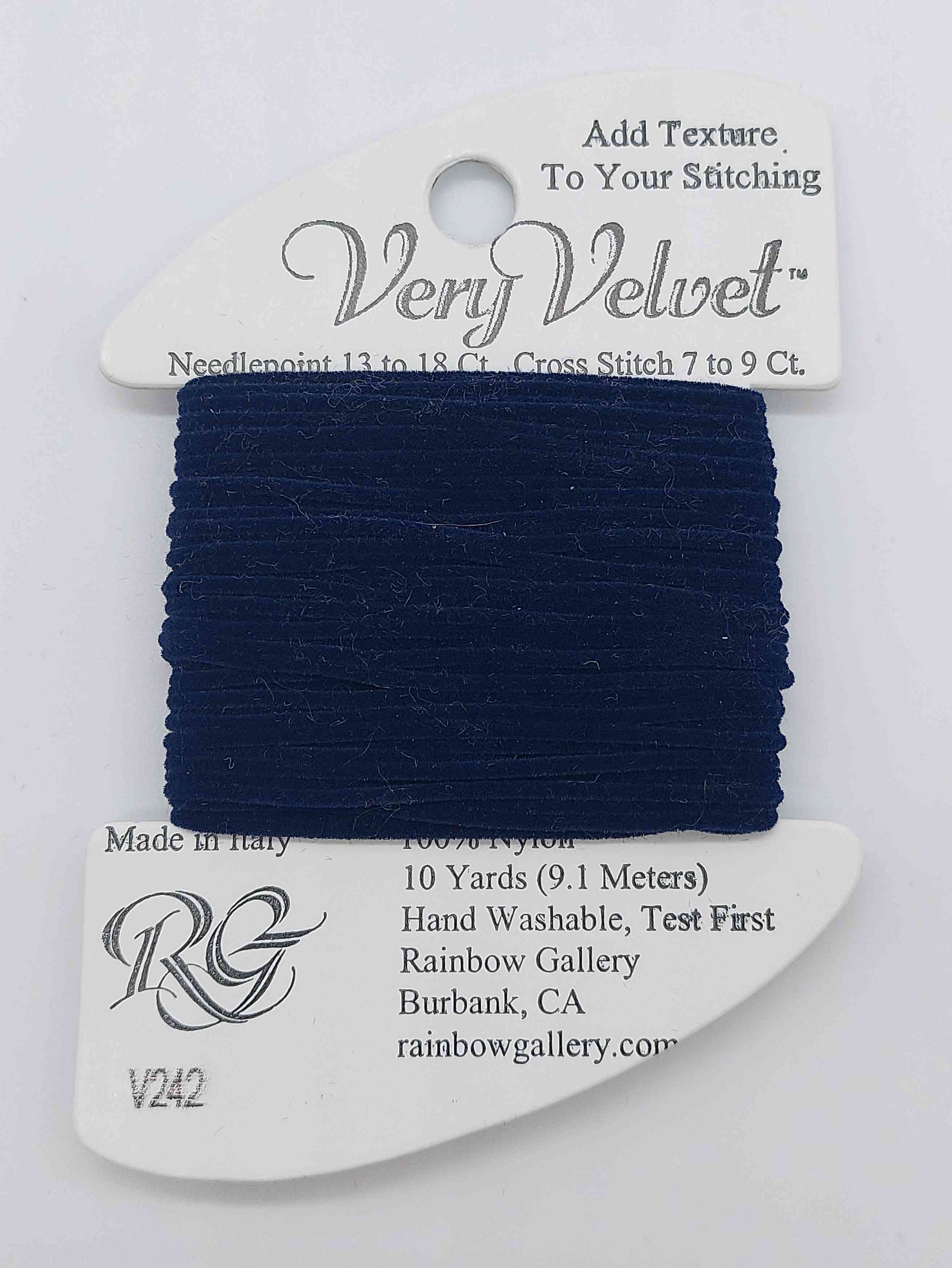Very Velvet - Assorted Colors - V242-NAVY BLUE