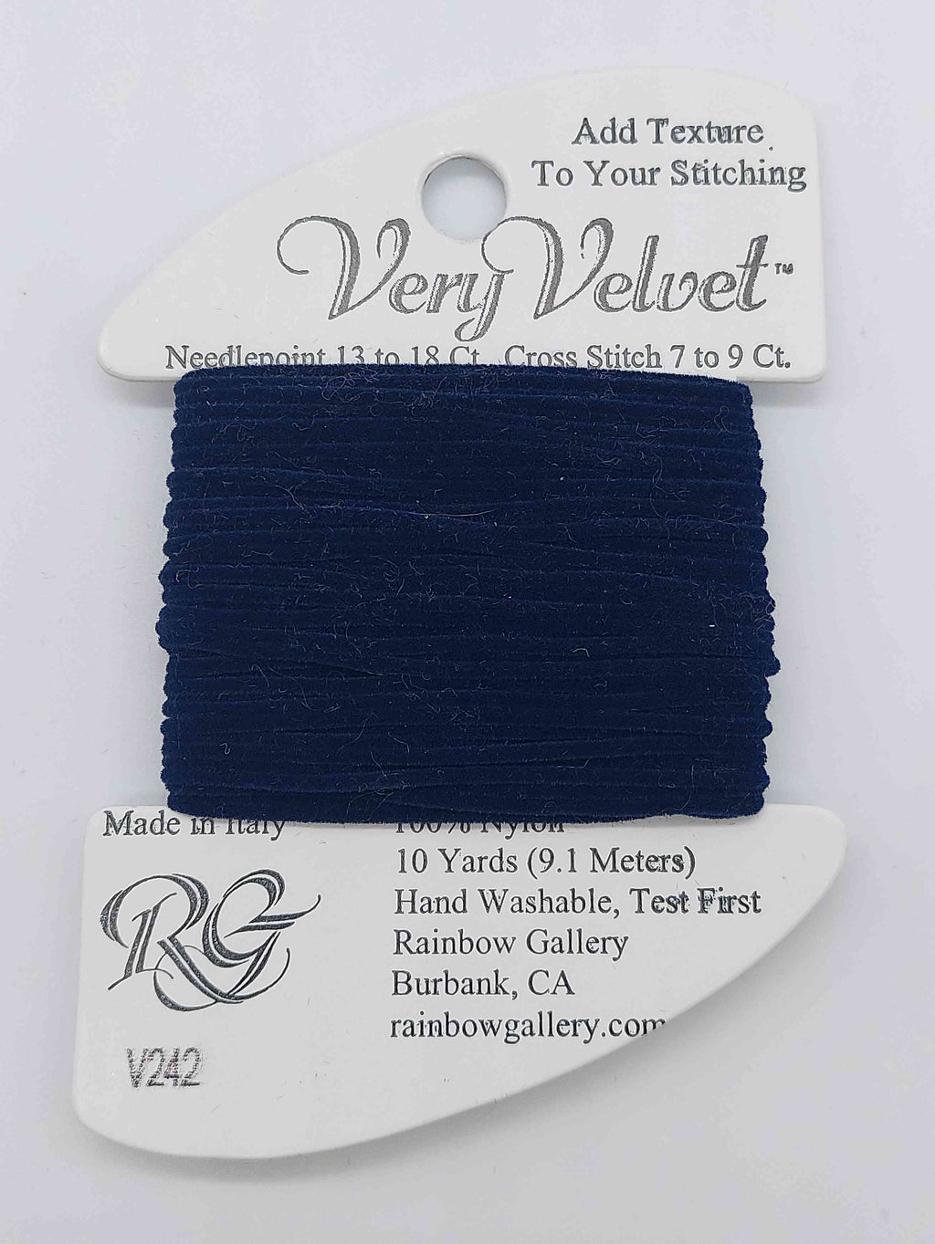 Very Velvet - Assorted Colors - V242-NAVY BLUE