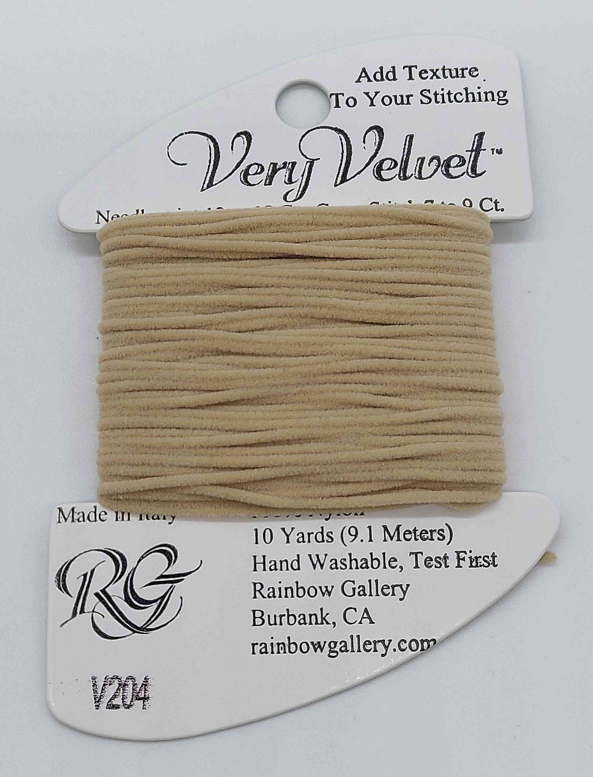 Very Velvet - Assorted Colors - V204-TAUPE