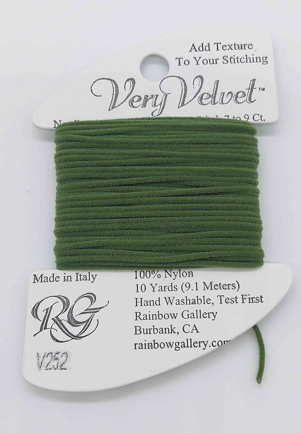 Very Velvet - Assorted Colors - V252-HUNTER GRN