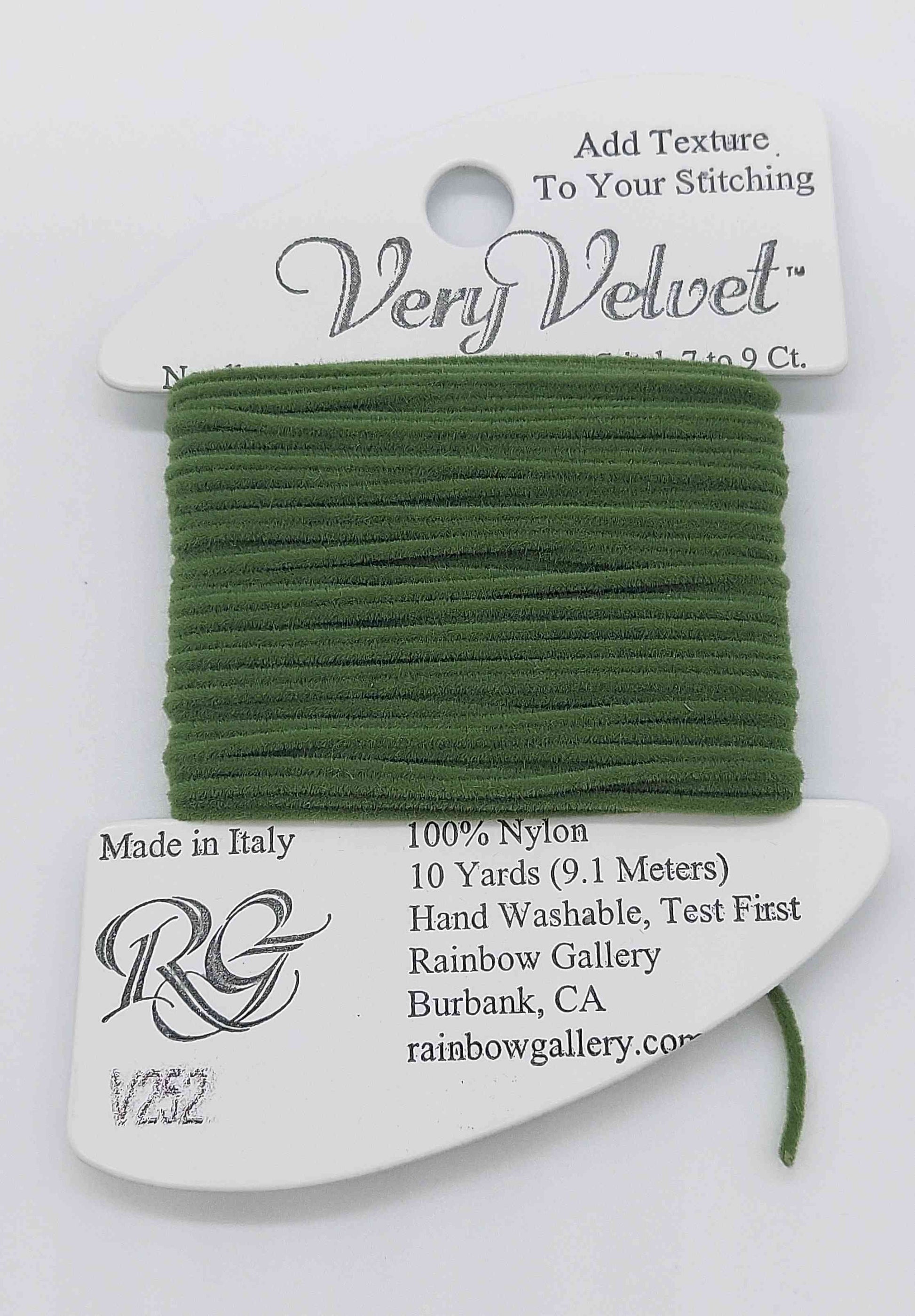 Very Velvet - Assorted Colors - V252-HUNTER GRN