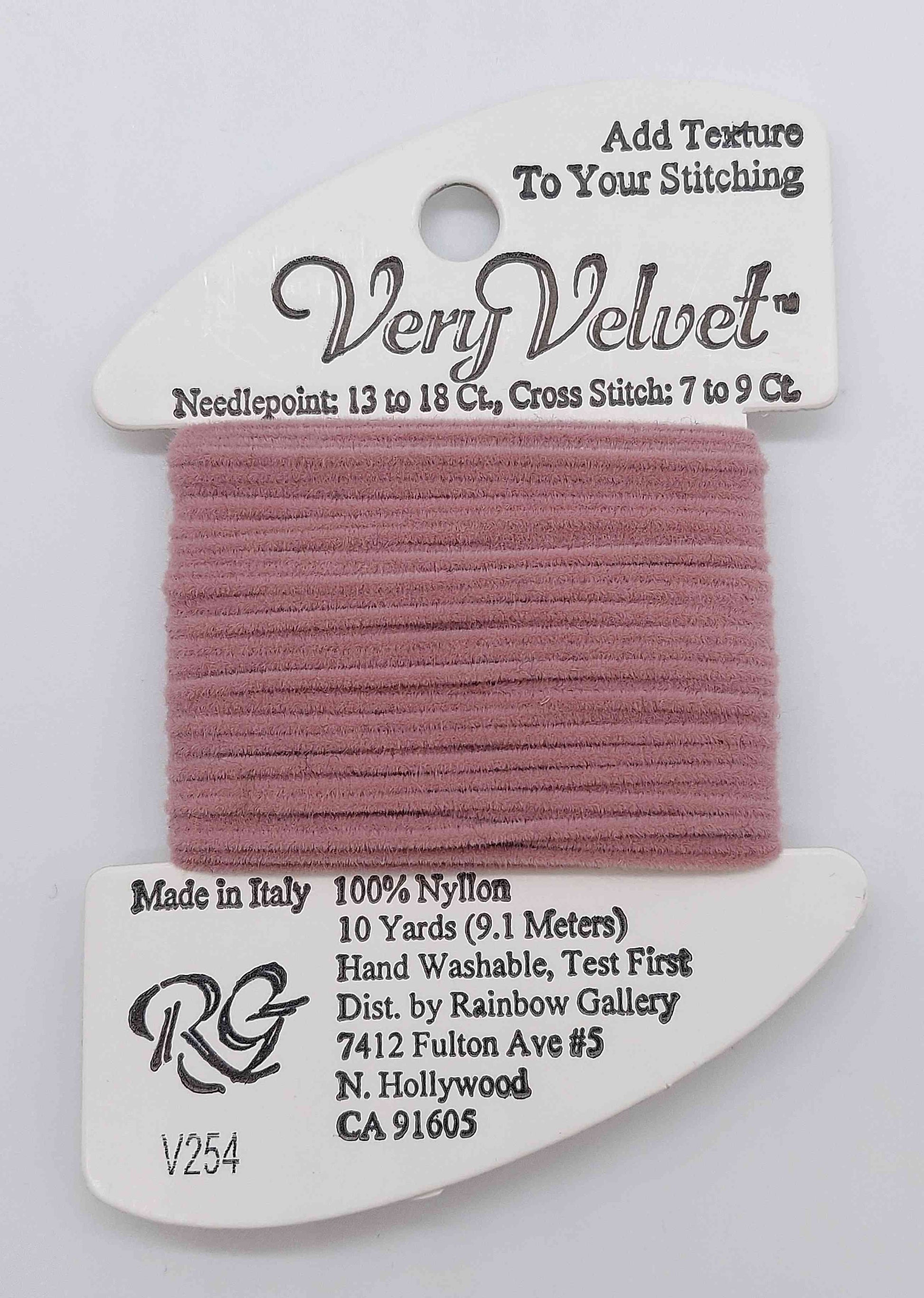 Very Velvet - Assorted Colors - V254-ANTQ MAUVE