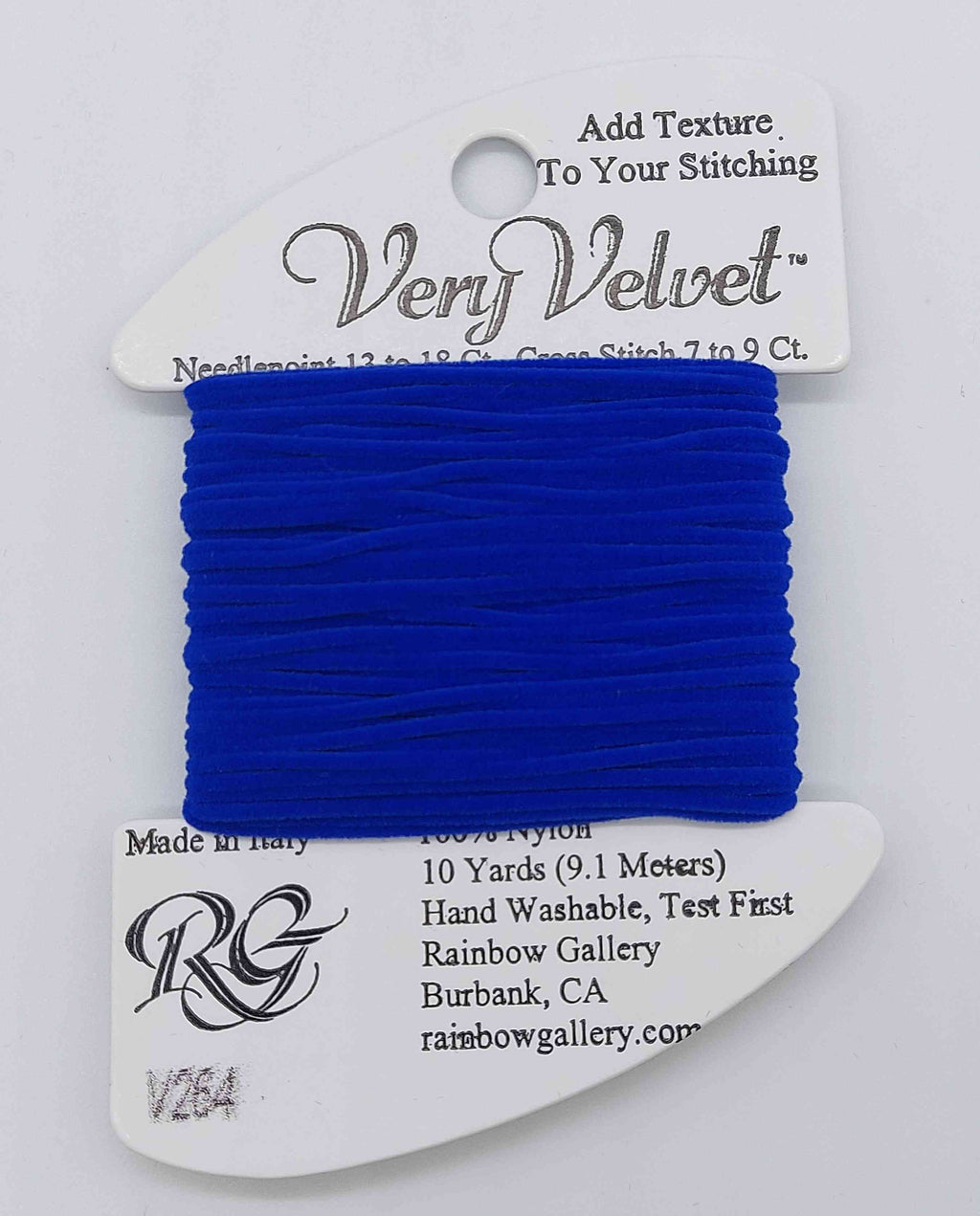 Very Velvet - Assorted Colors - V264-INDIGO BLU