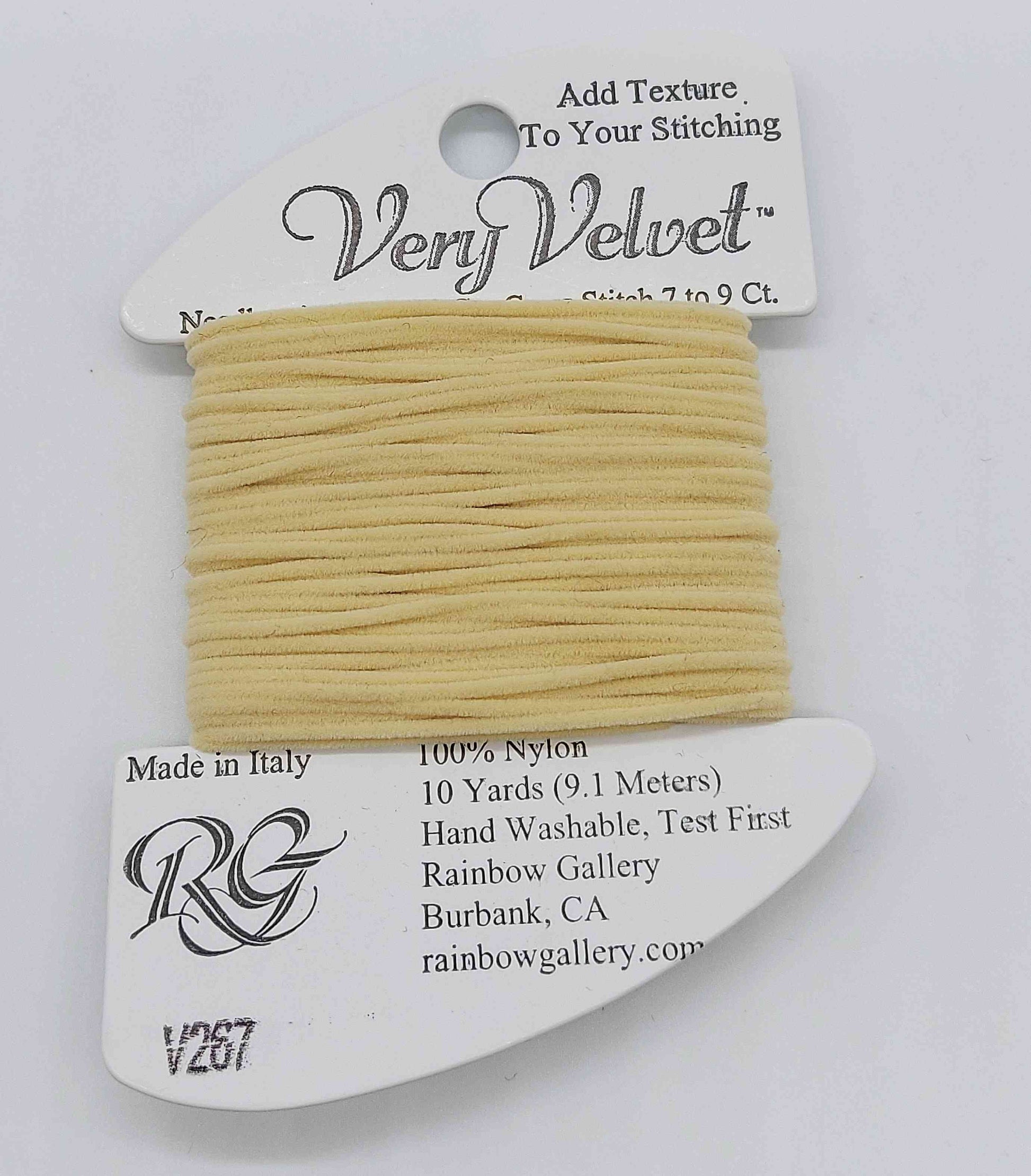 Very Velvet - Assorted Colors - V267-BUTTER