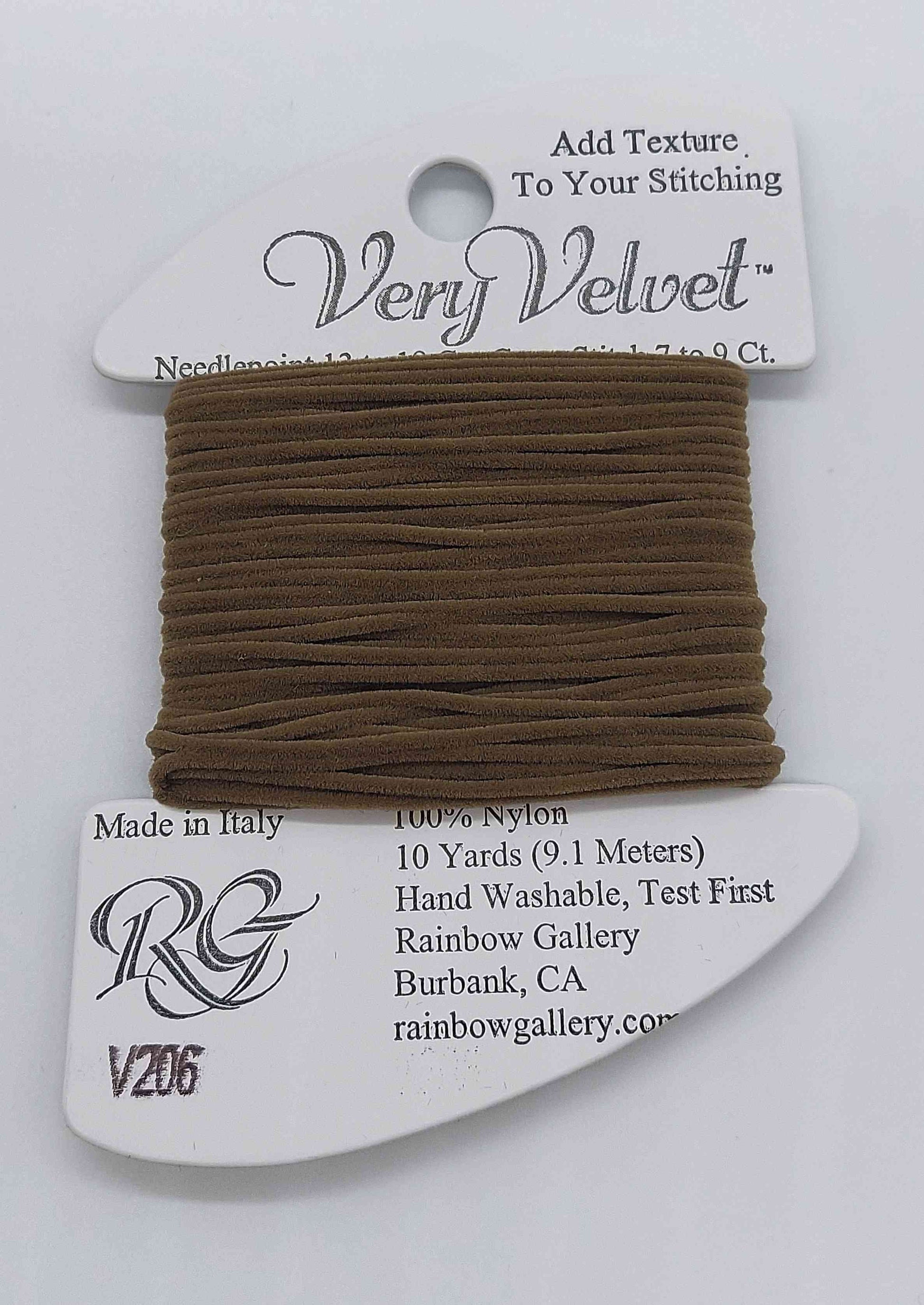Very Velvet - Assorted Colors - V206-TAN
