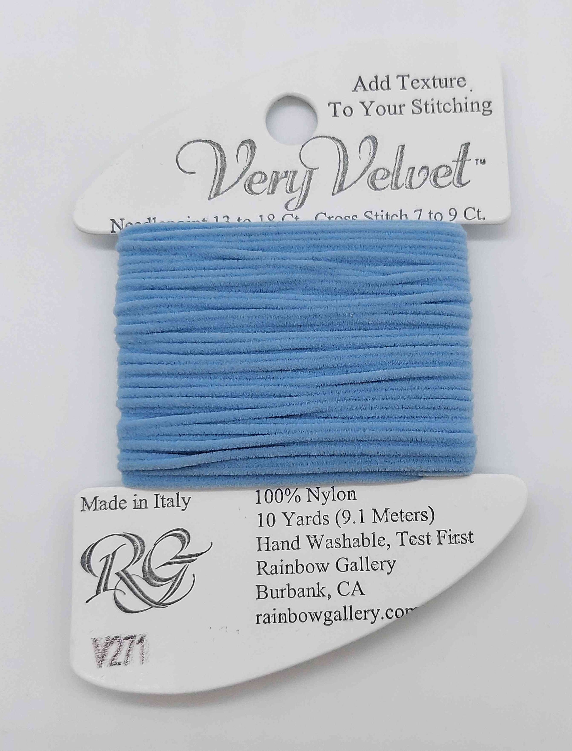 Very Velvet - Assorted Colors - V271-POWDER BLUE