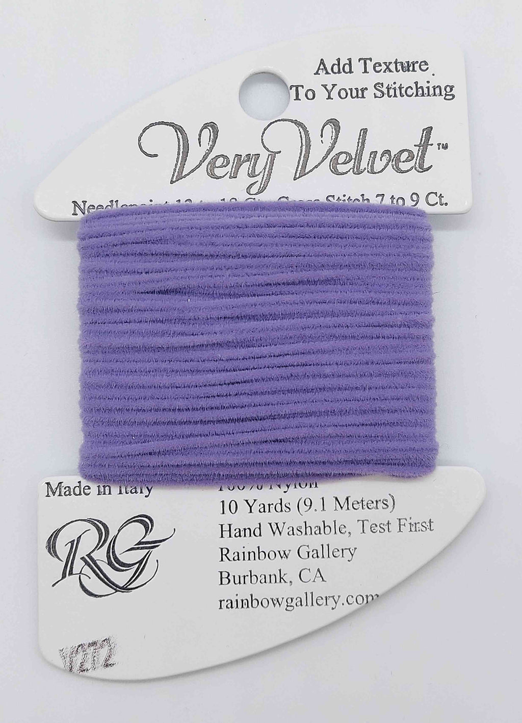 Very Velvet - Assorted Colors - V272-MED VIOLET
