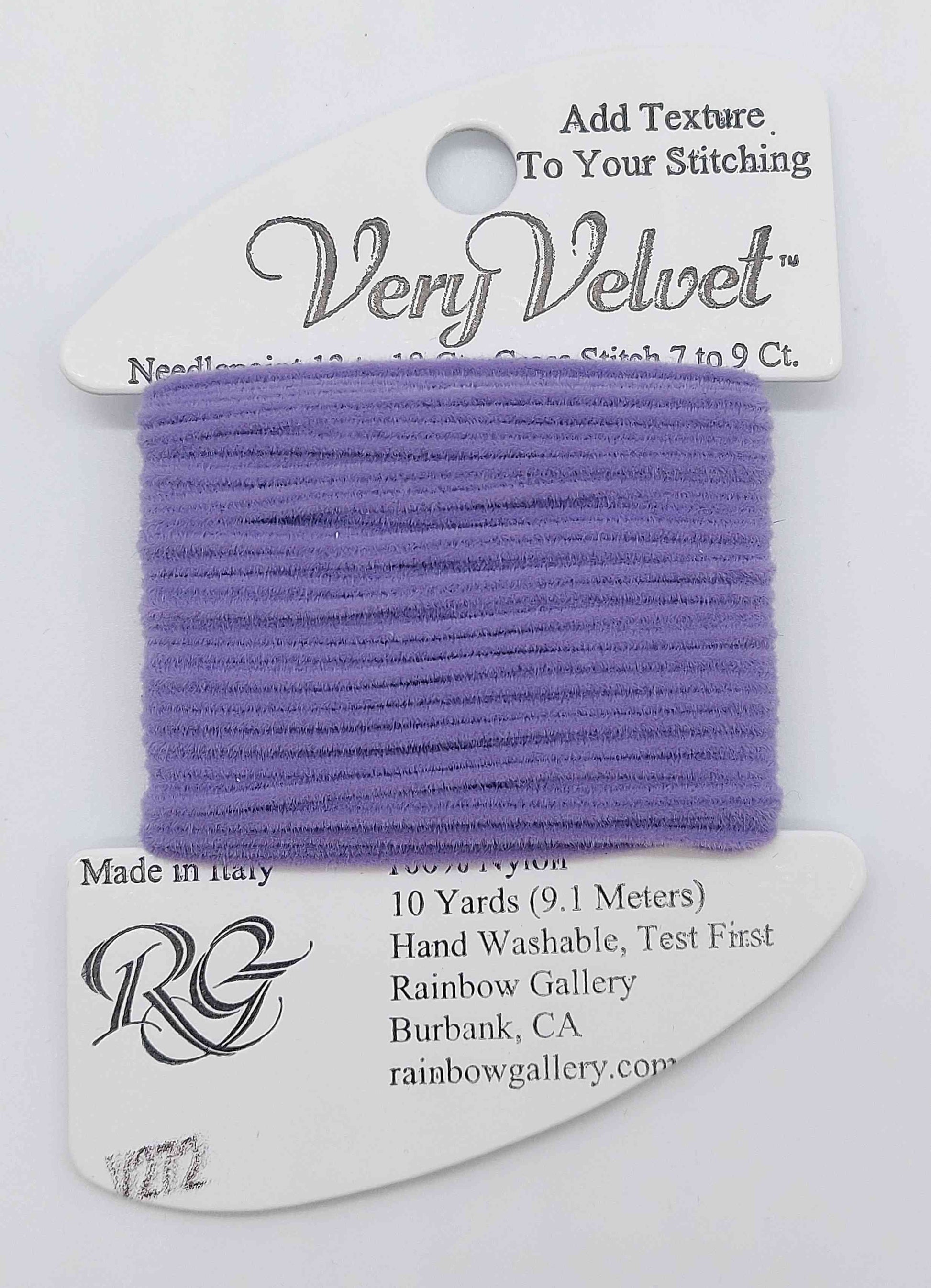 Very Velvet - Assorted Colors - V272-MED VIOLET