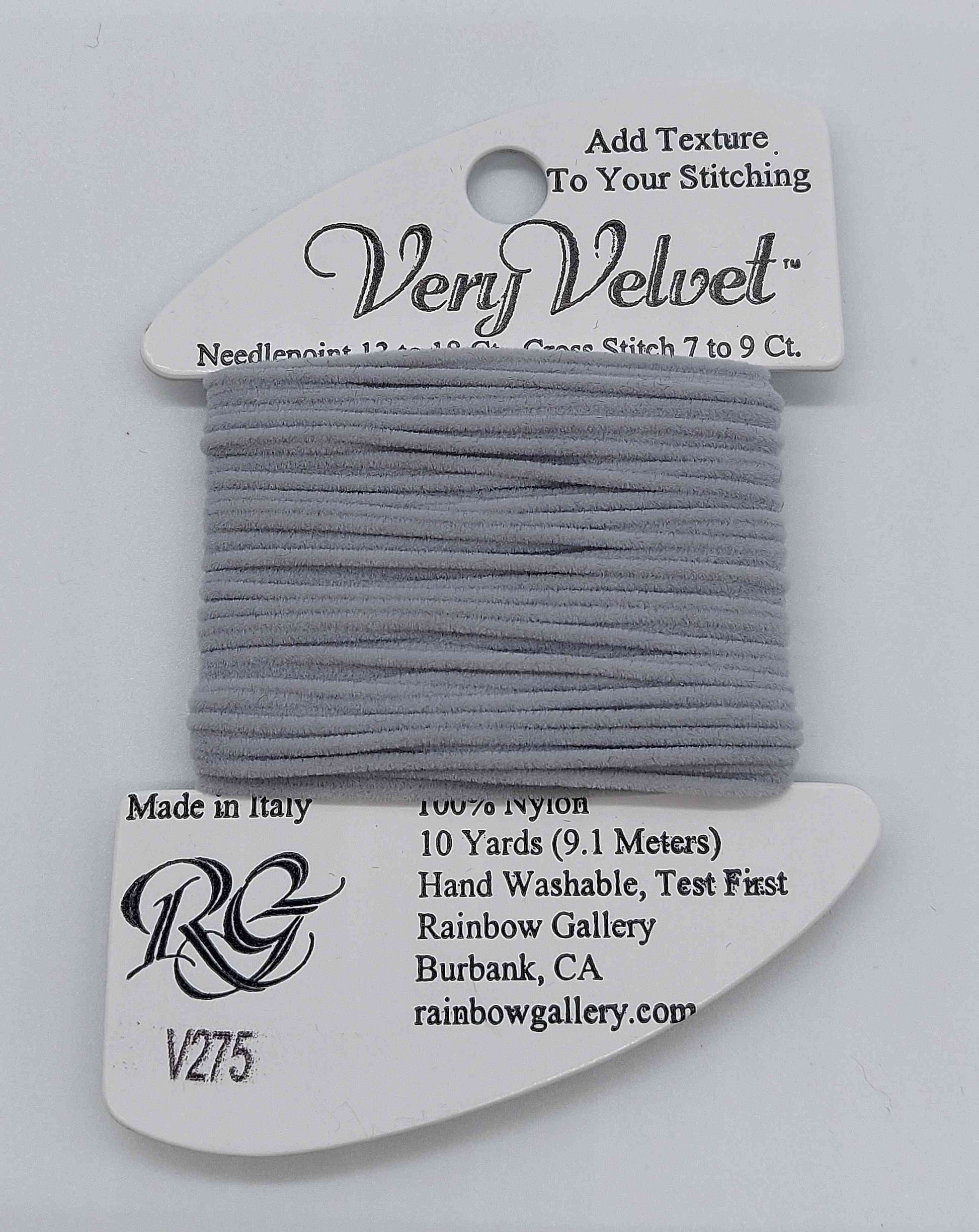 Very Velvet - Assorted Colors - V275-PEARL GRAY