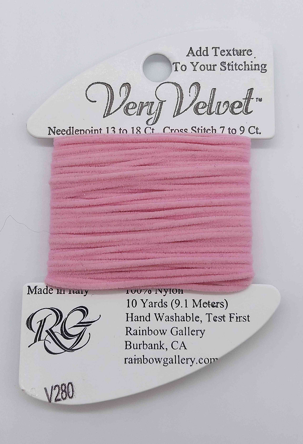 Very Velvet - Assorted Colors - V280-BUBBLE GUM