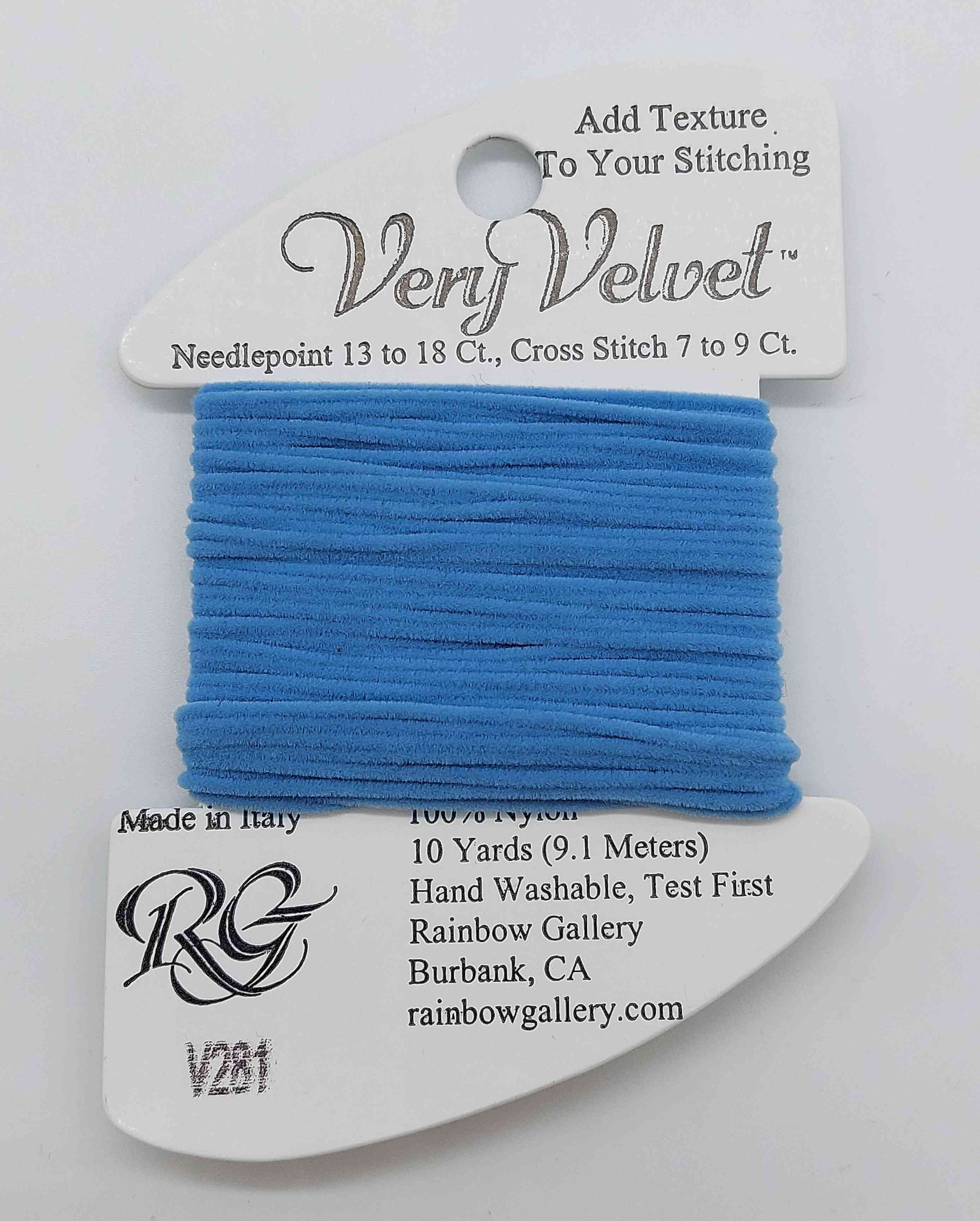 Very Velvet - Assorted Colors - V281-SKY BLUE