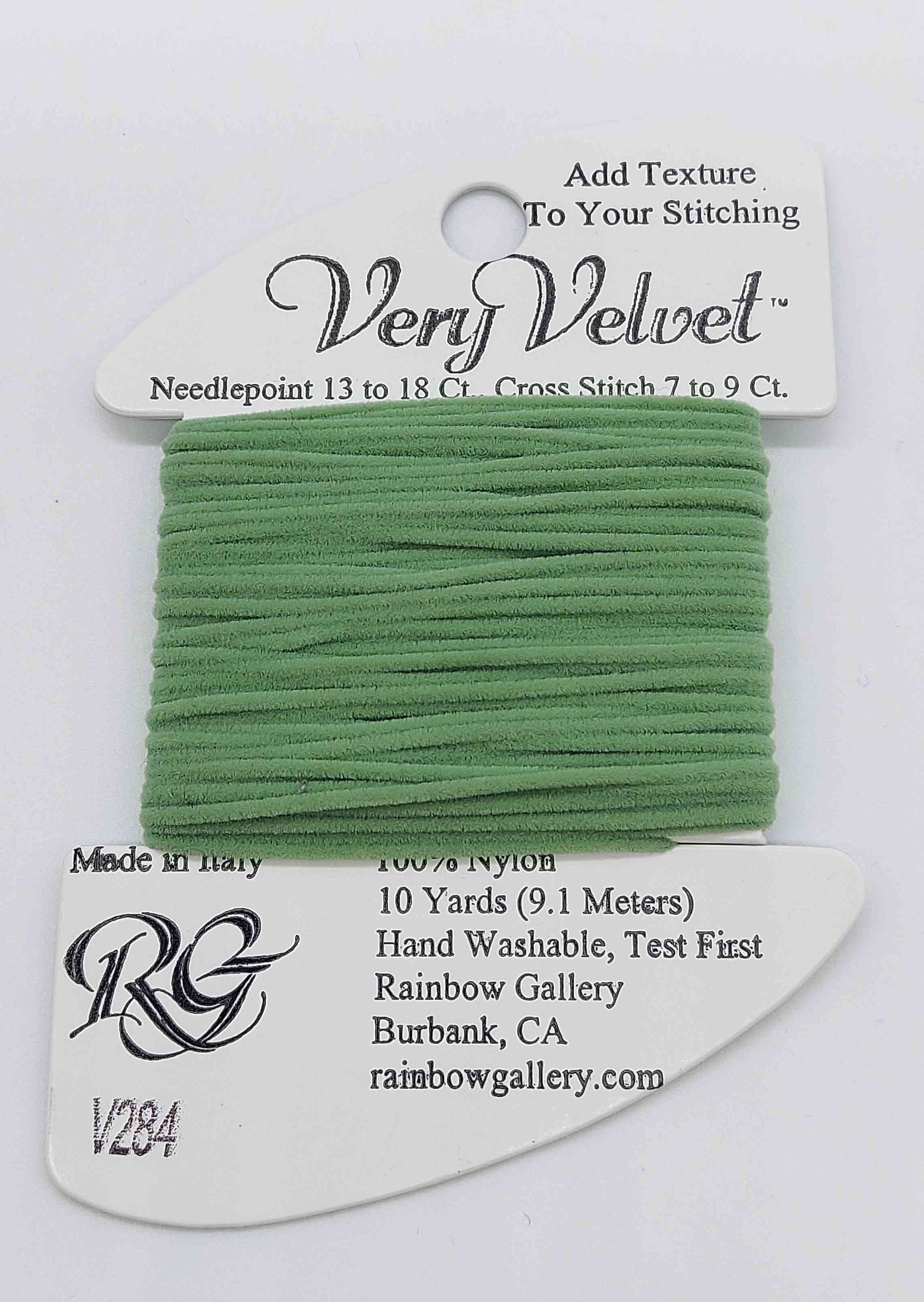 Very Velvet - Assorted Colors - V284-Pistachio