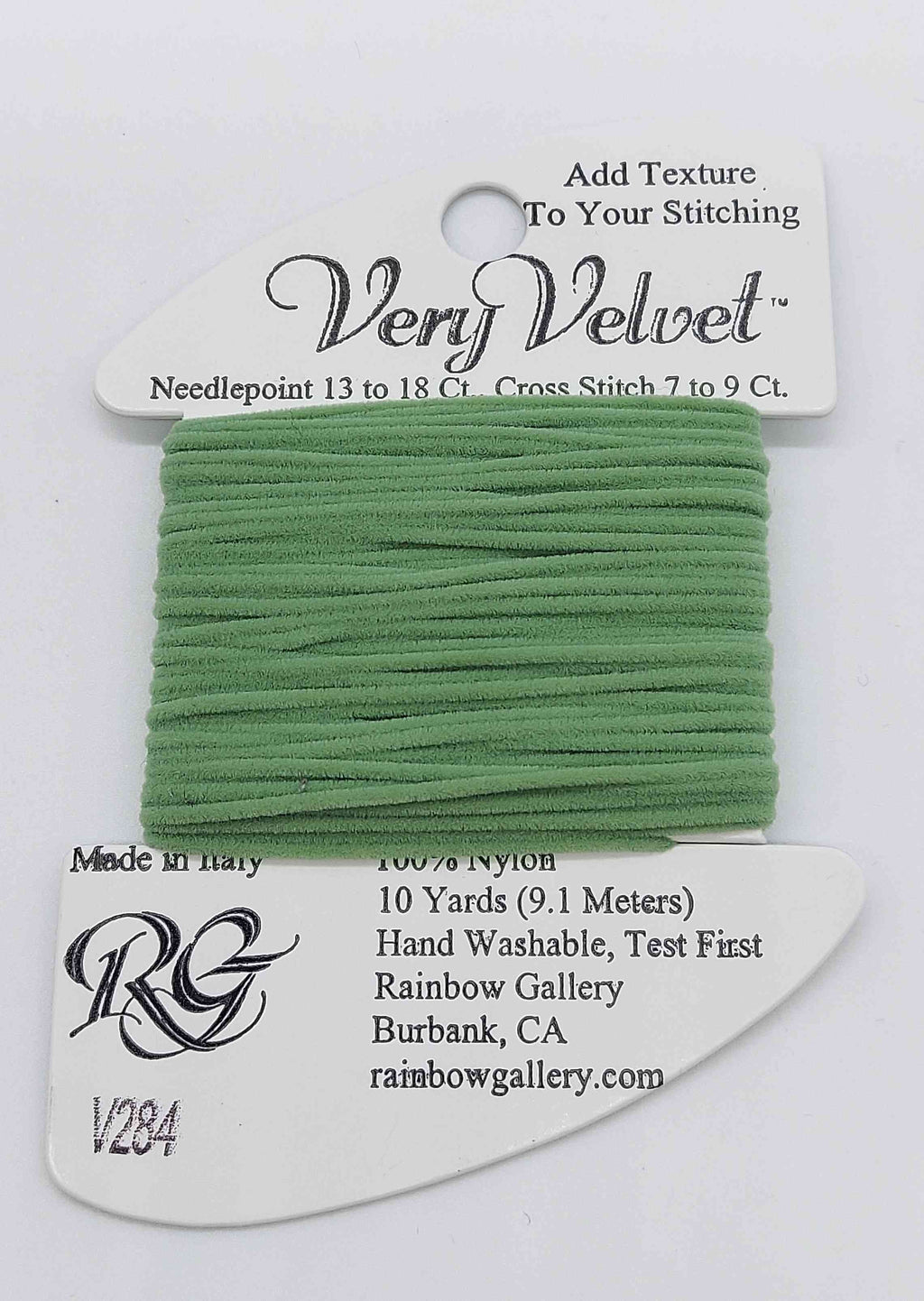 Very Velvet - Assorted Colors - V284-Pistachio
