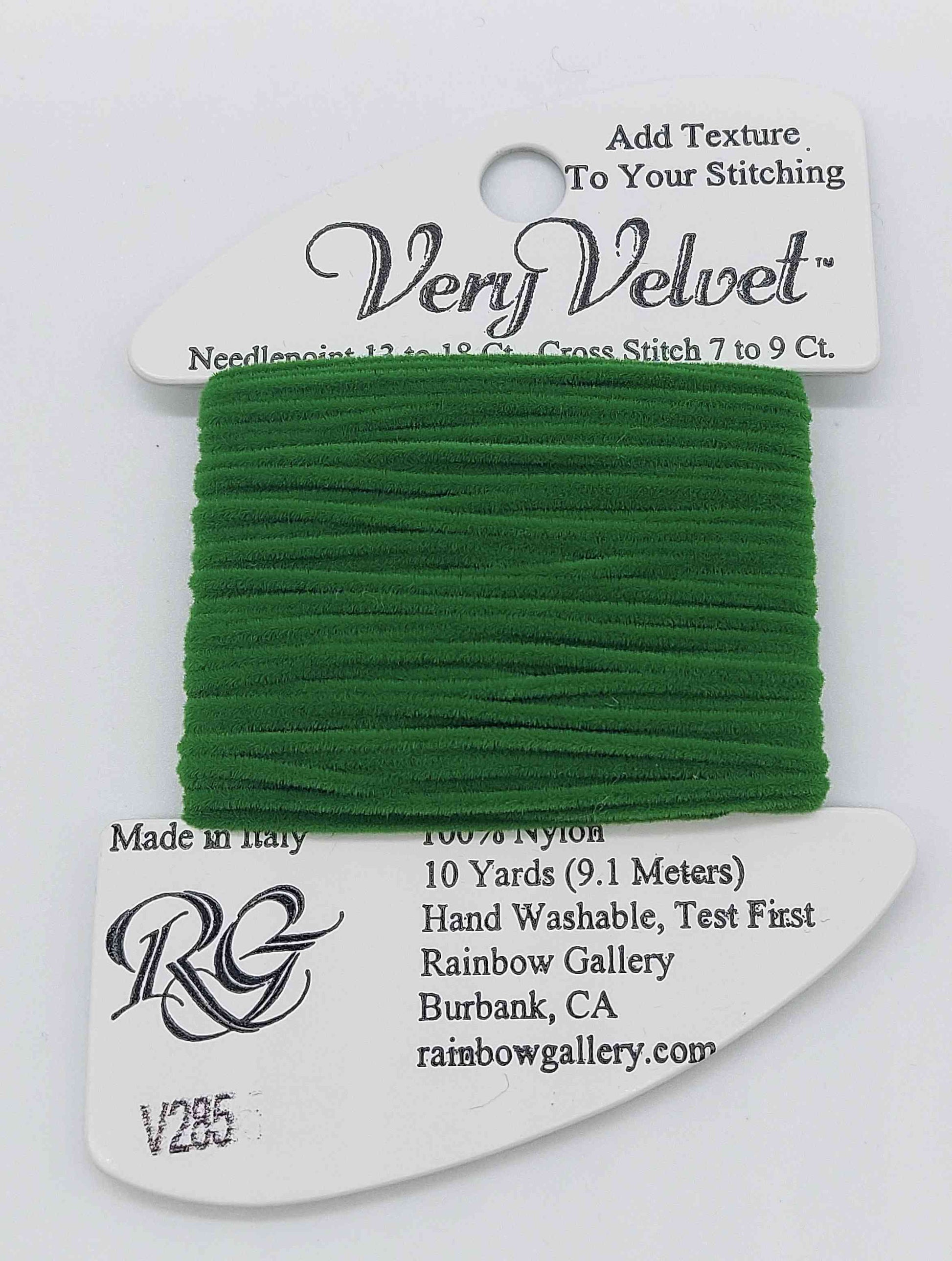 Very Velvet - Assorted Colors - V285-Turf Green