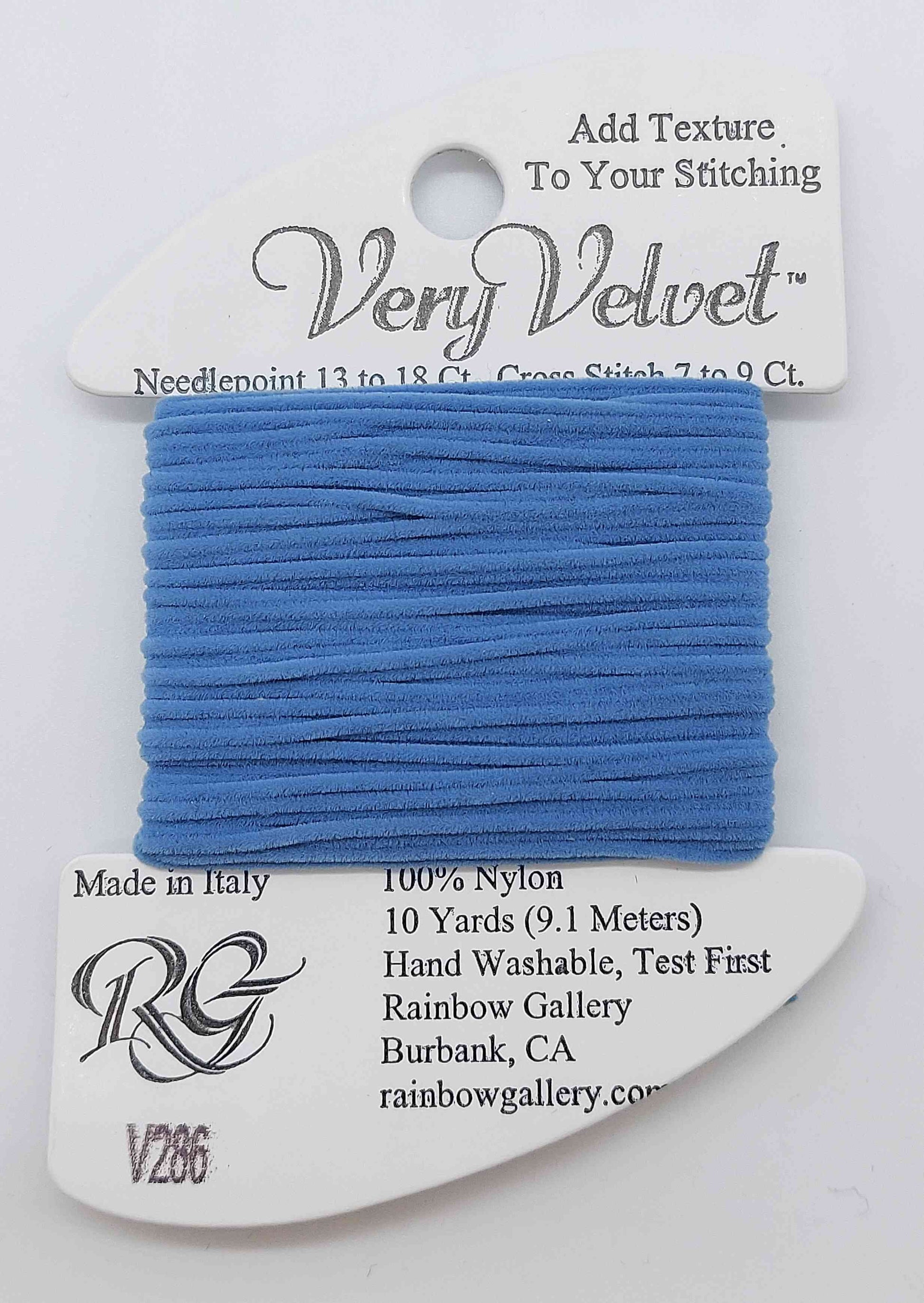 Very Velvet - Assorted Colors - V286-Wedgwood