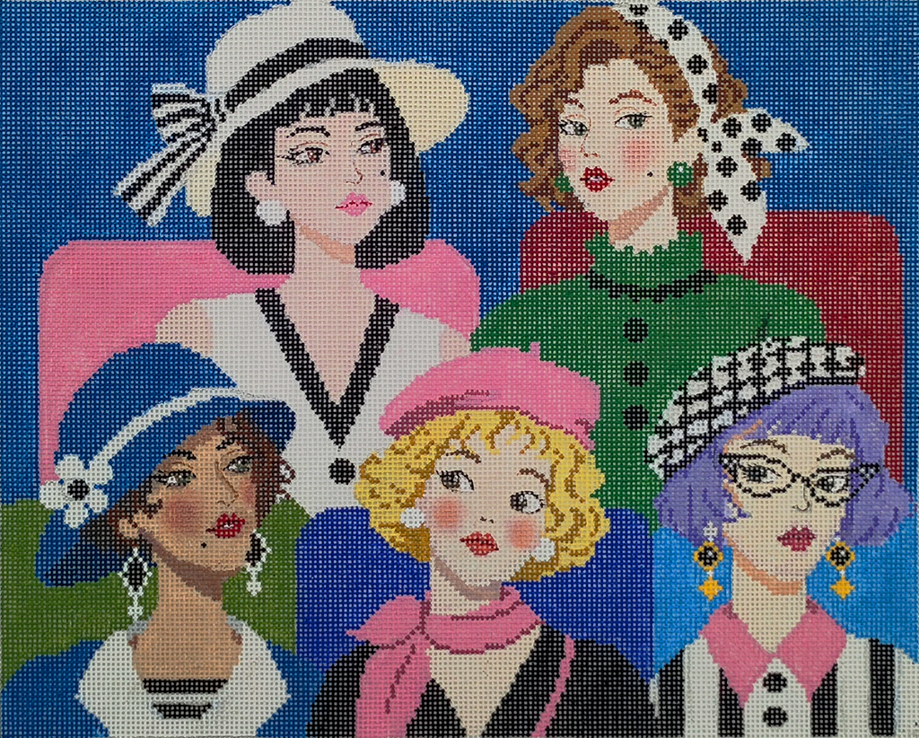Vintage Five Retro Ladies