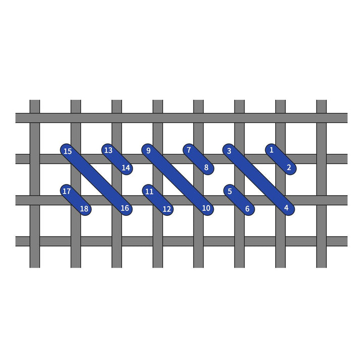 Reversed mosaic