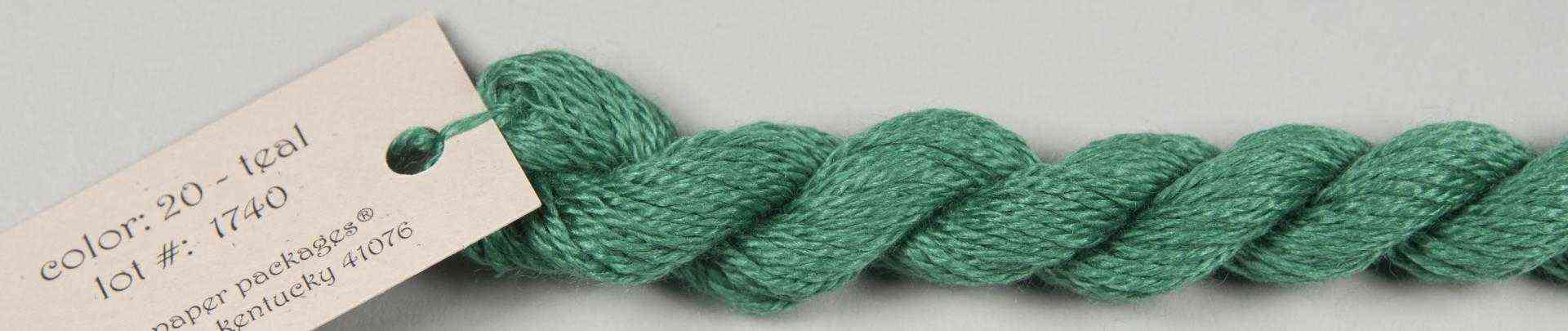 Silk & Ivory - 20 Teal