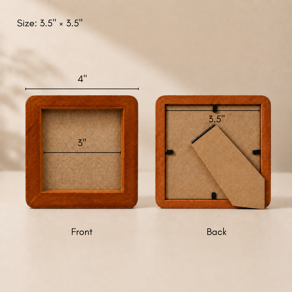 Rounded Corner Square Canvas Frame