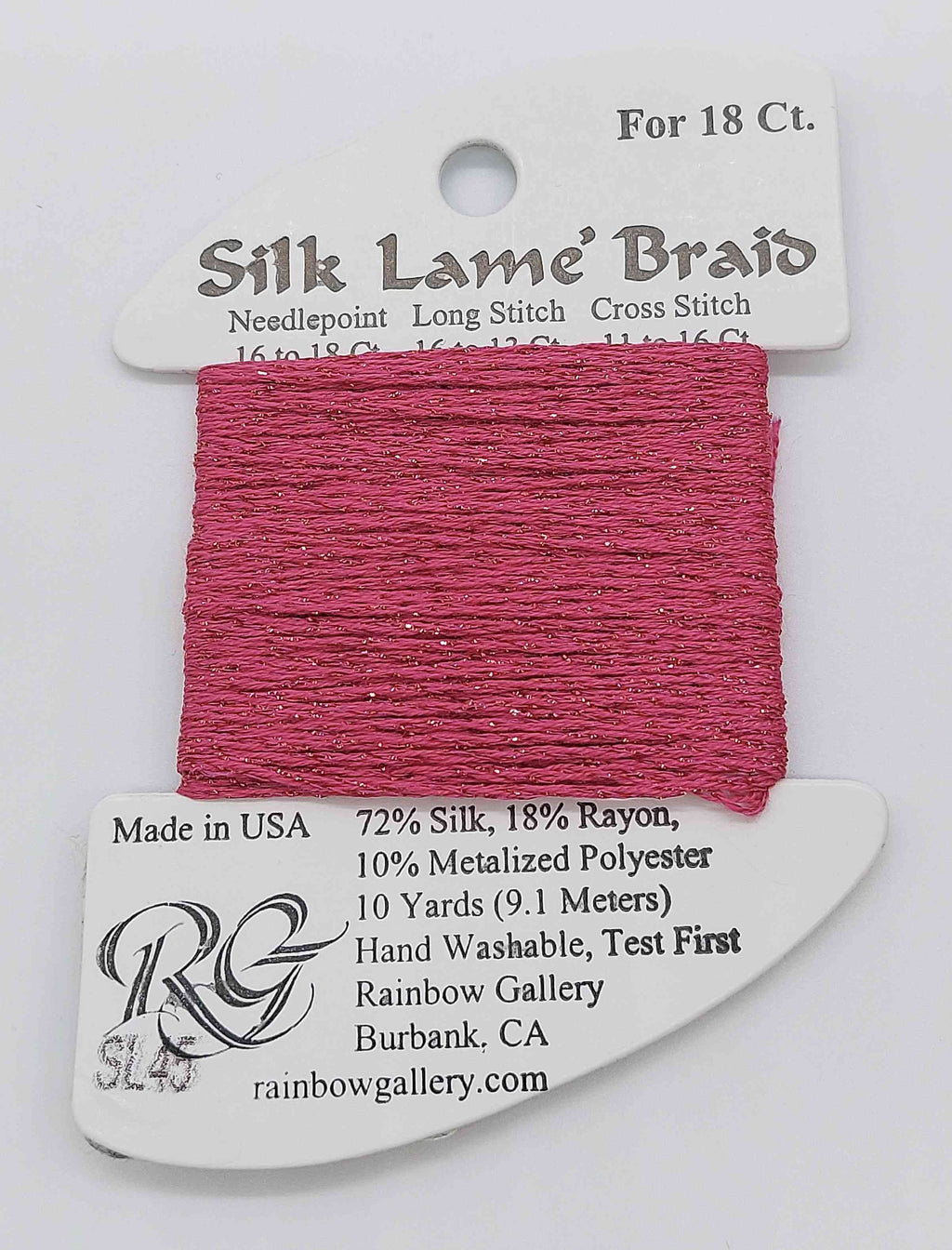 Slik Lame Baid -  Assorted Colors - SL45-DEEP ROSE