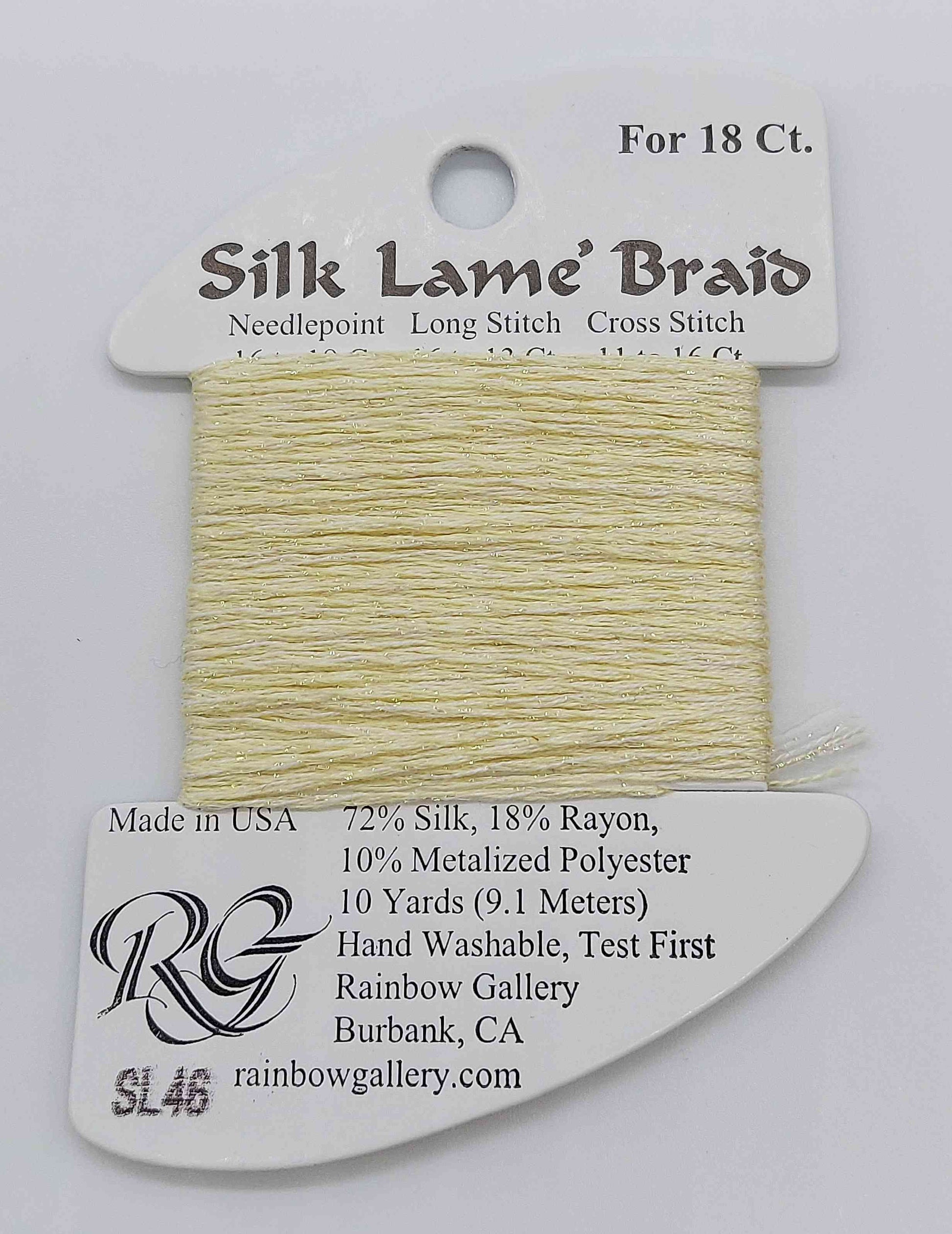Slik Lame Baid -  Assorted Colors - SL46-LEMON MIST