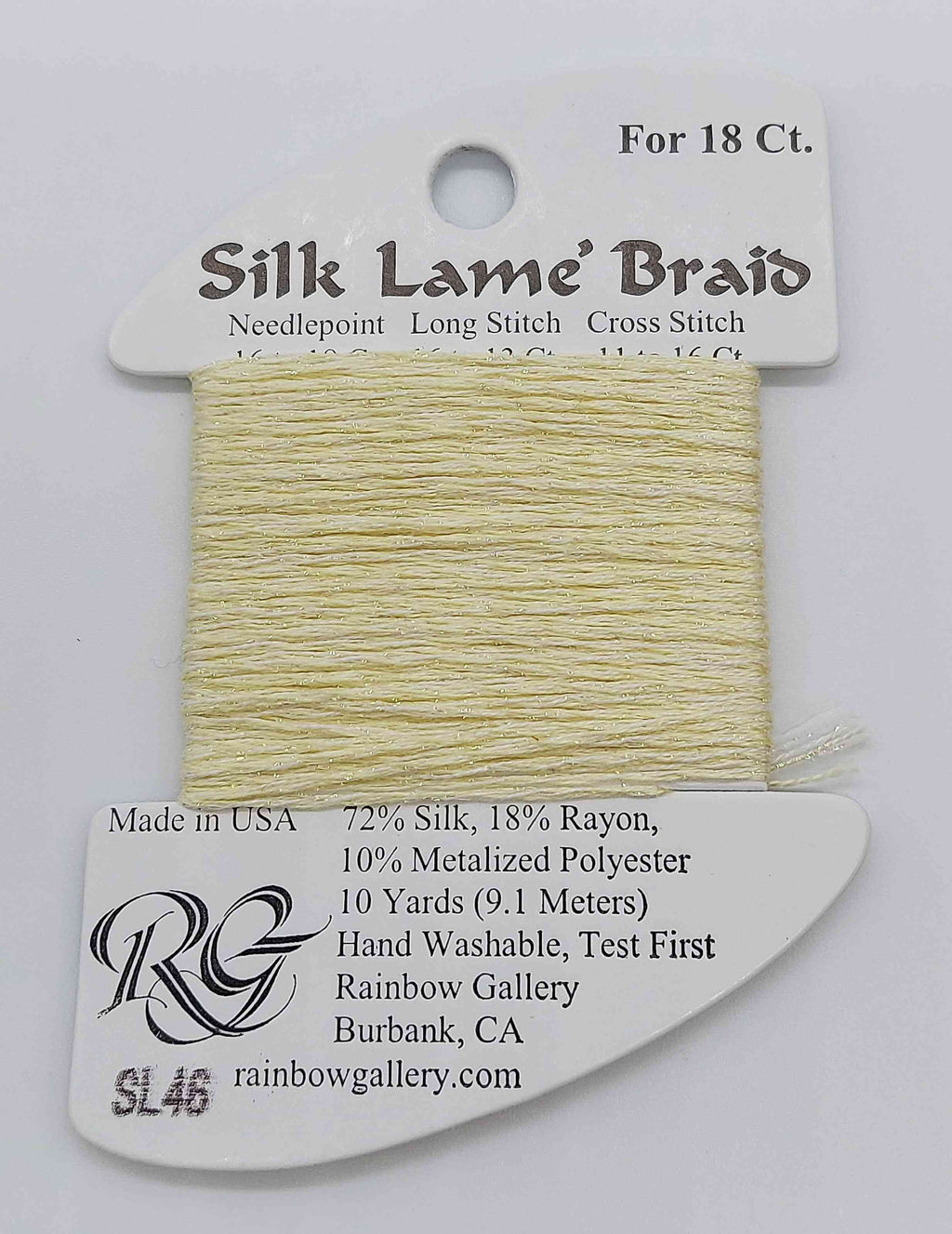 Slik Lame Baid -  Assorted Colors - SL46-LEMON MIST