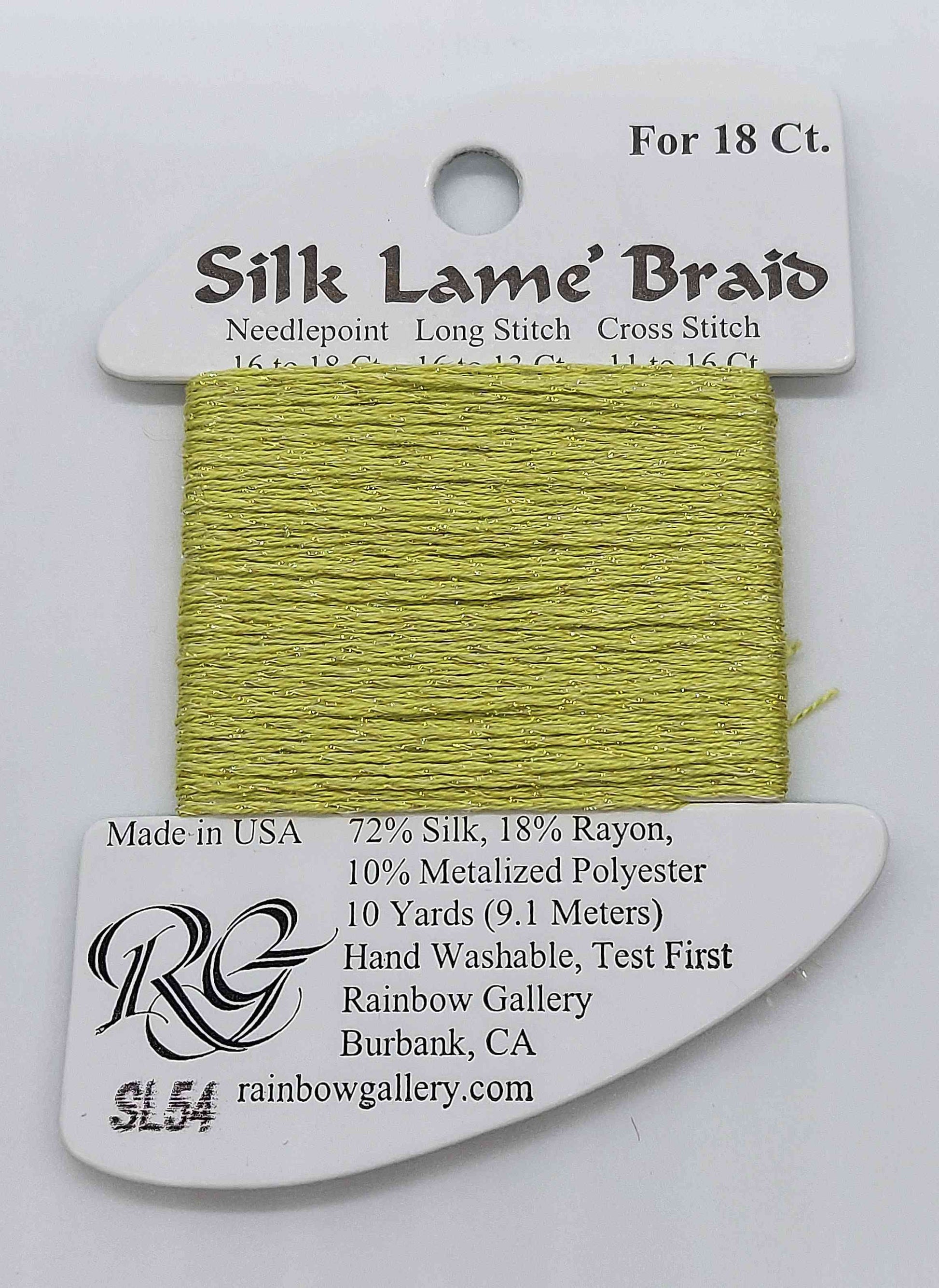 Slik Lame Baid -  Assorted Colors - SL54-LITE AVOCADO