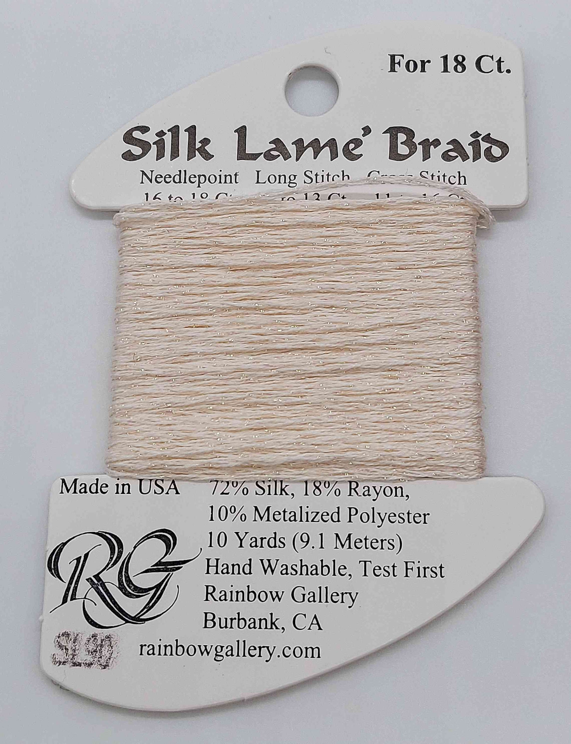 Slik Lame Baid -  Assorted Colors - SL90-BARELY PINK