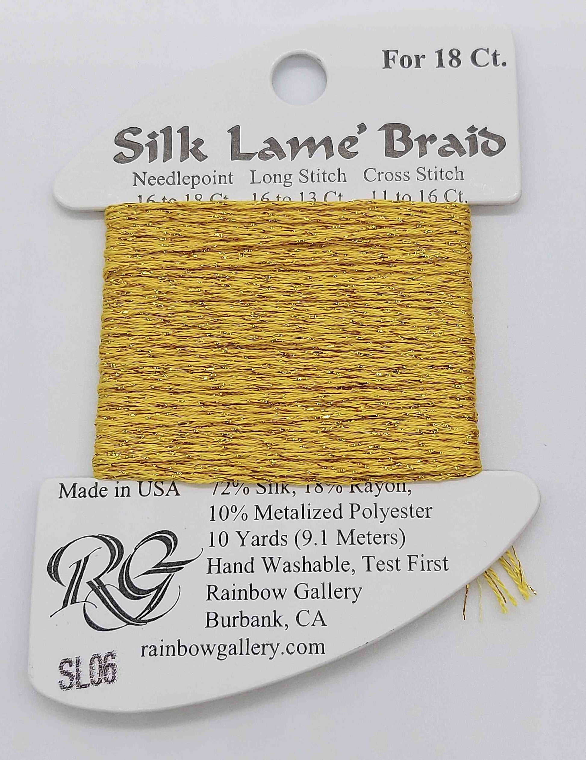 Slik Lame Baid -  Assorted Colors - SL06-GOLD